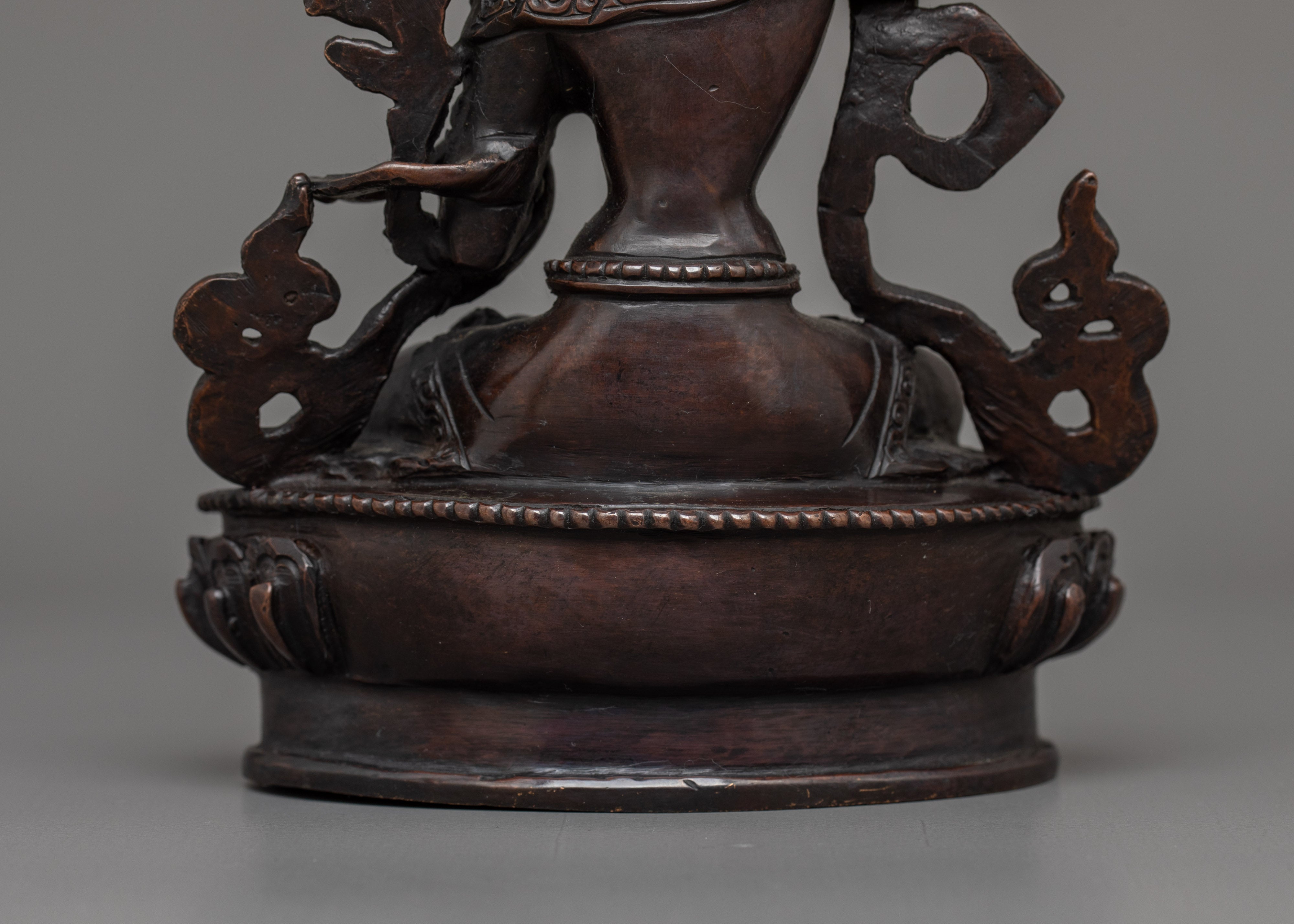 Manjushri Buddhist Deity of Wisdom Figurine | Symbol of Compassion