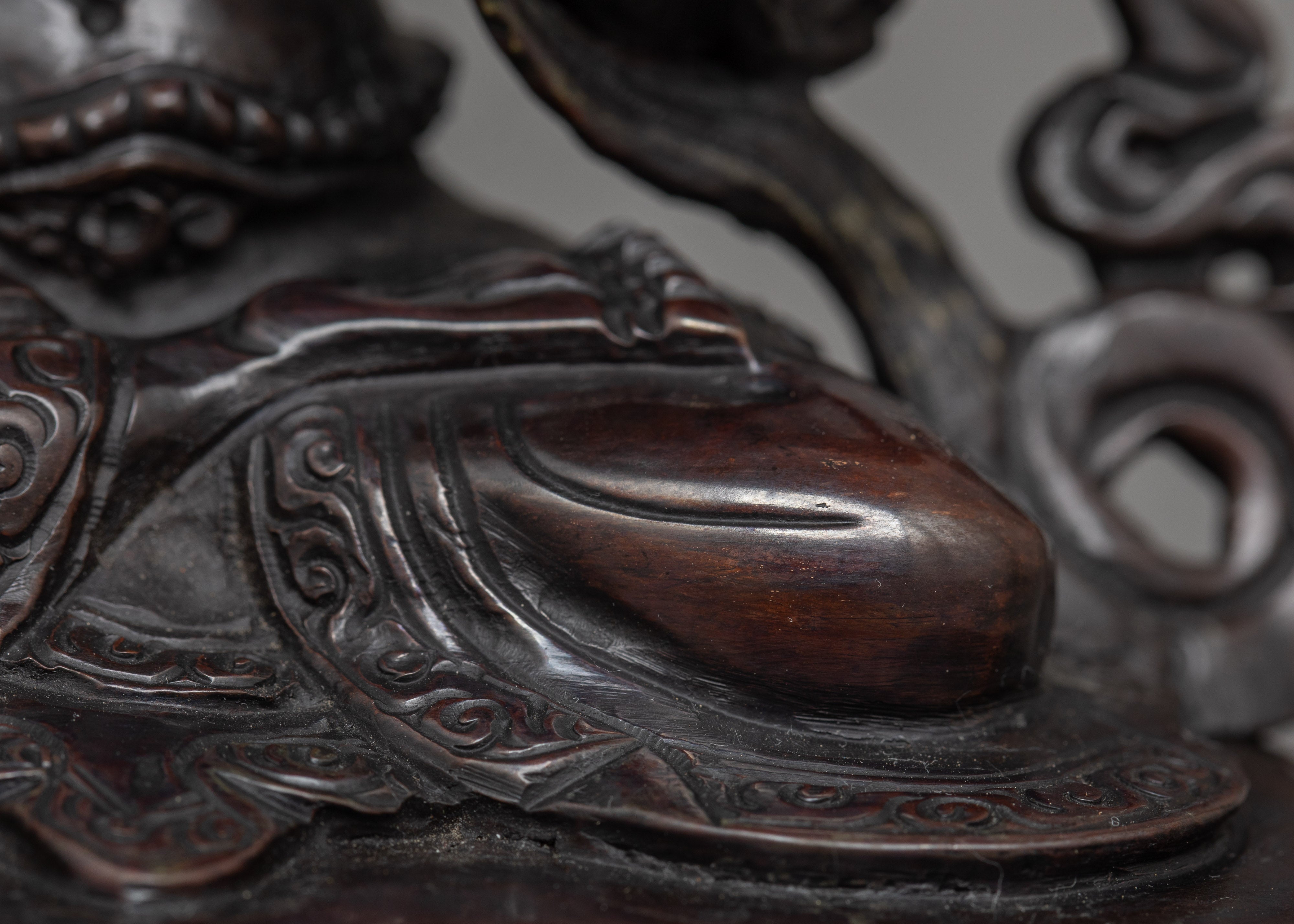 Manjushri Buddhist Deity of Wisdom Figurine | Symbol of Compassion