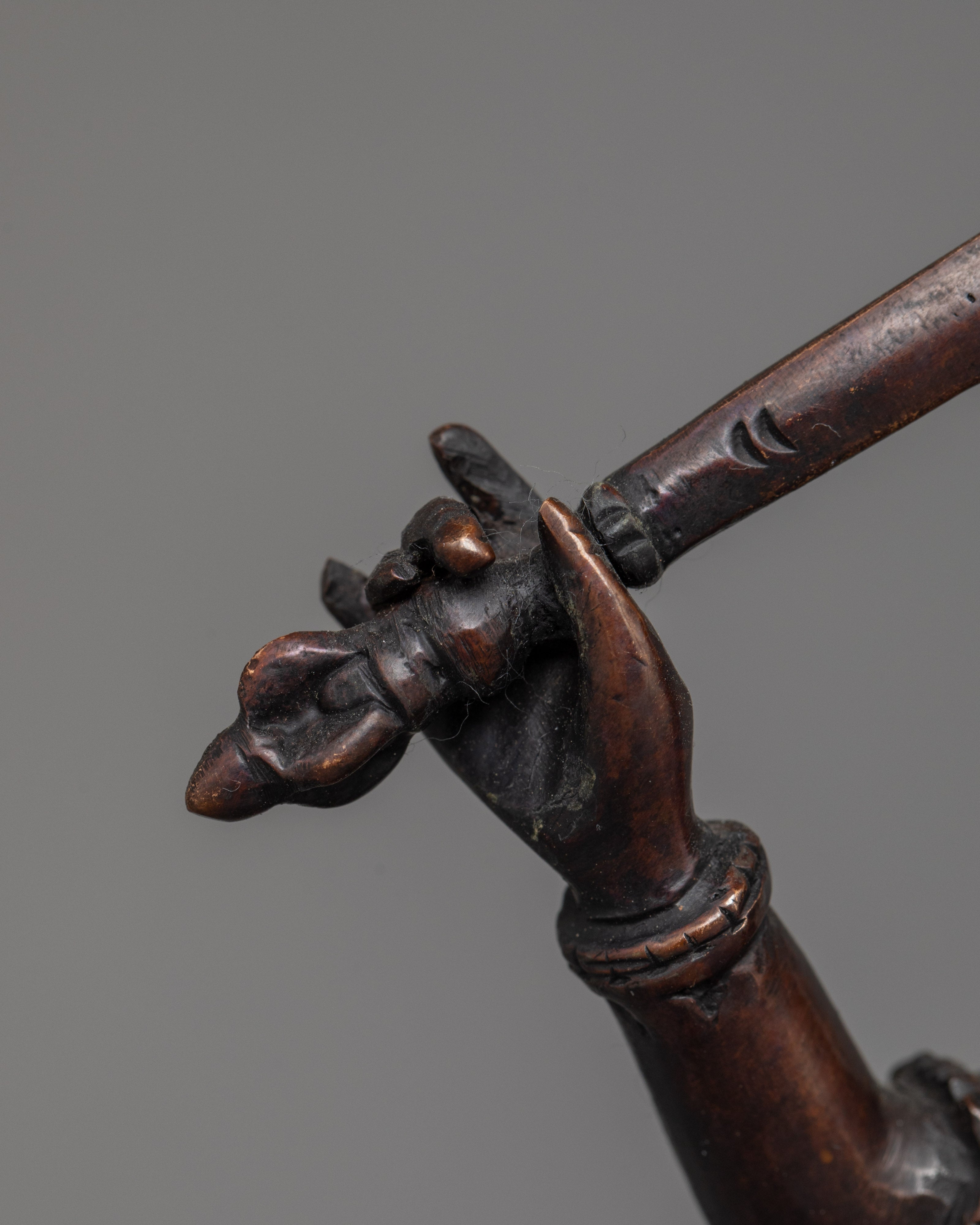 Manjushri Buddhist Deity of Wisdom Figurine | Symbol of Compassion