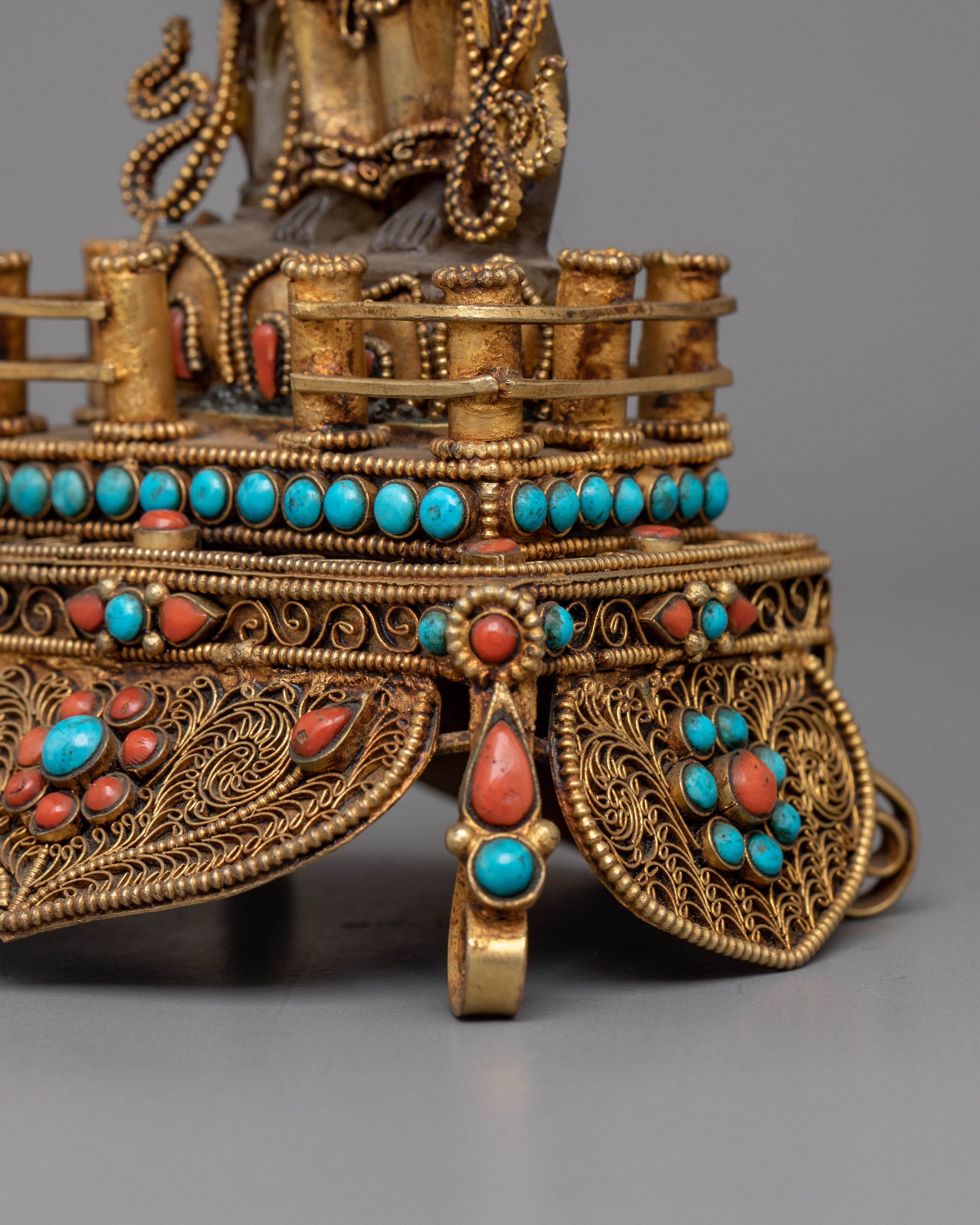 Handcrafted Lord Lokeshwor Figurine | Sacred Guardian of Compassion and Peace