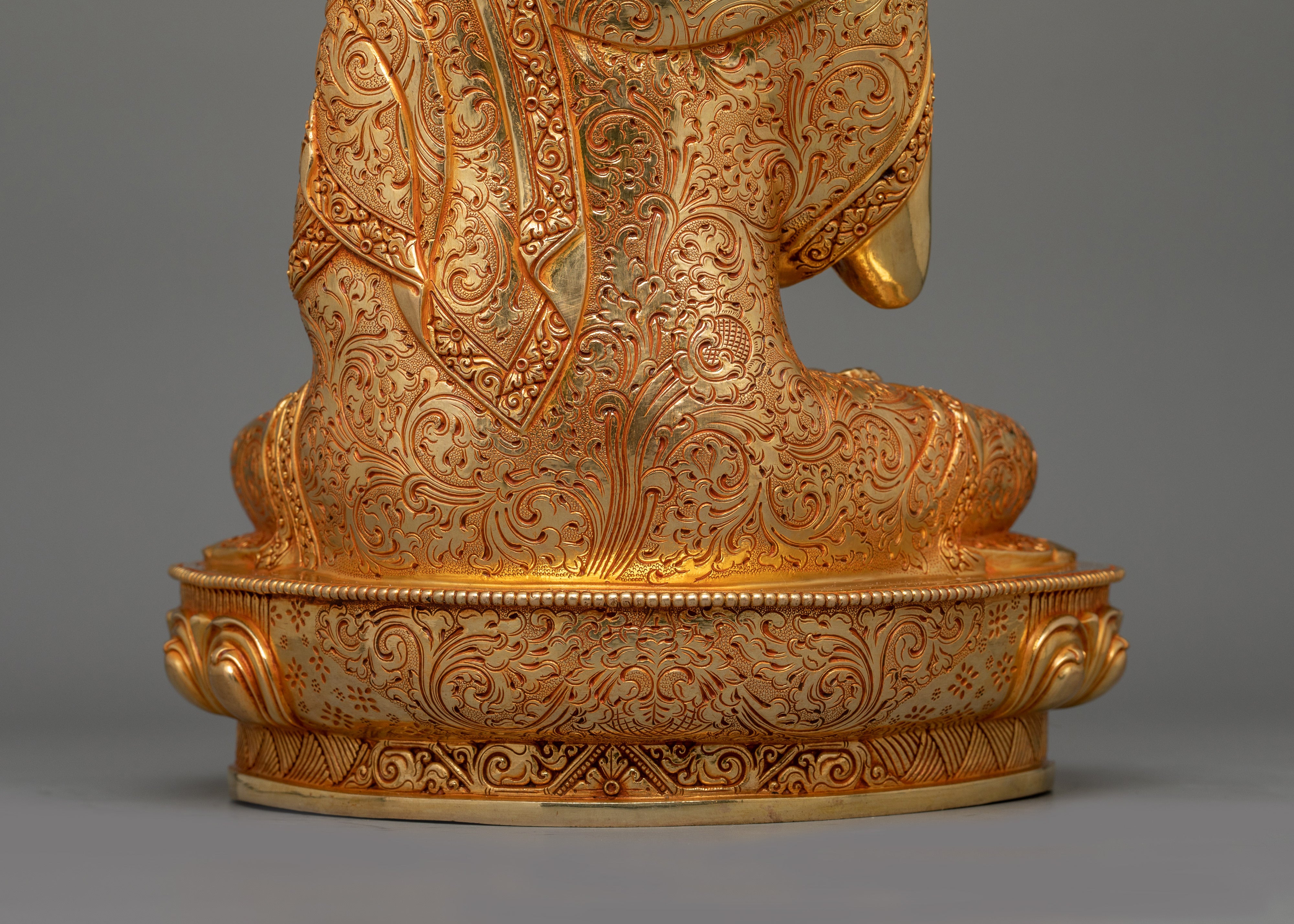 Spiritual Tsongkhapa Set Figurine | Tibetan Buddhism's Revered Masters