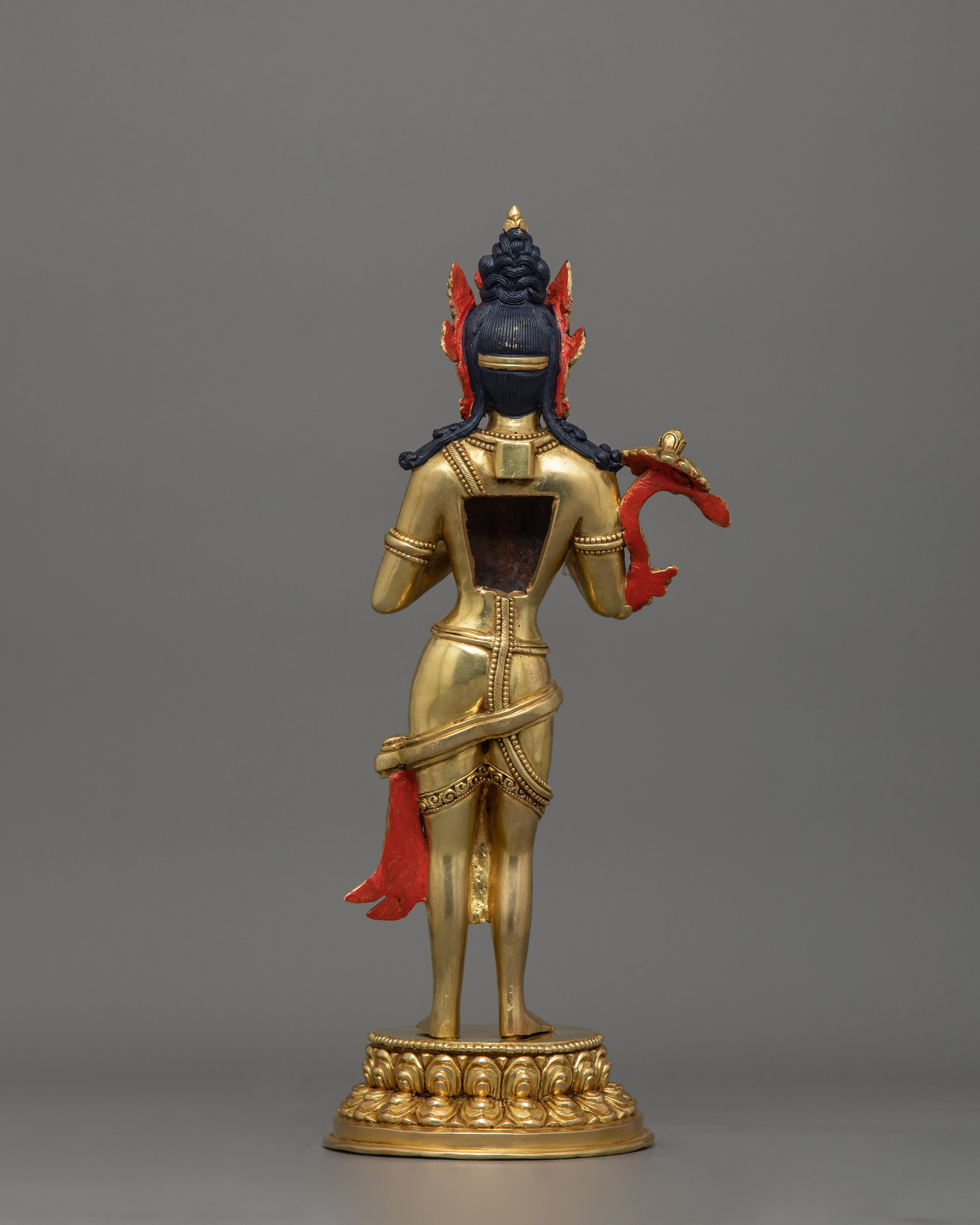 Handmade Lokeshwor Set Statue | Buddhist Deity of Compassion, and Wisdom