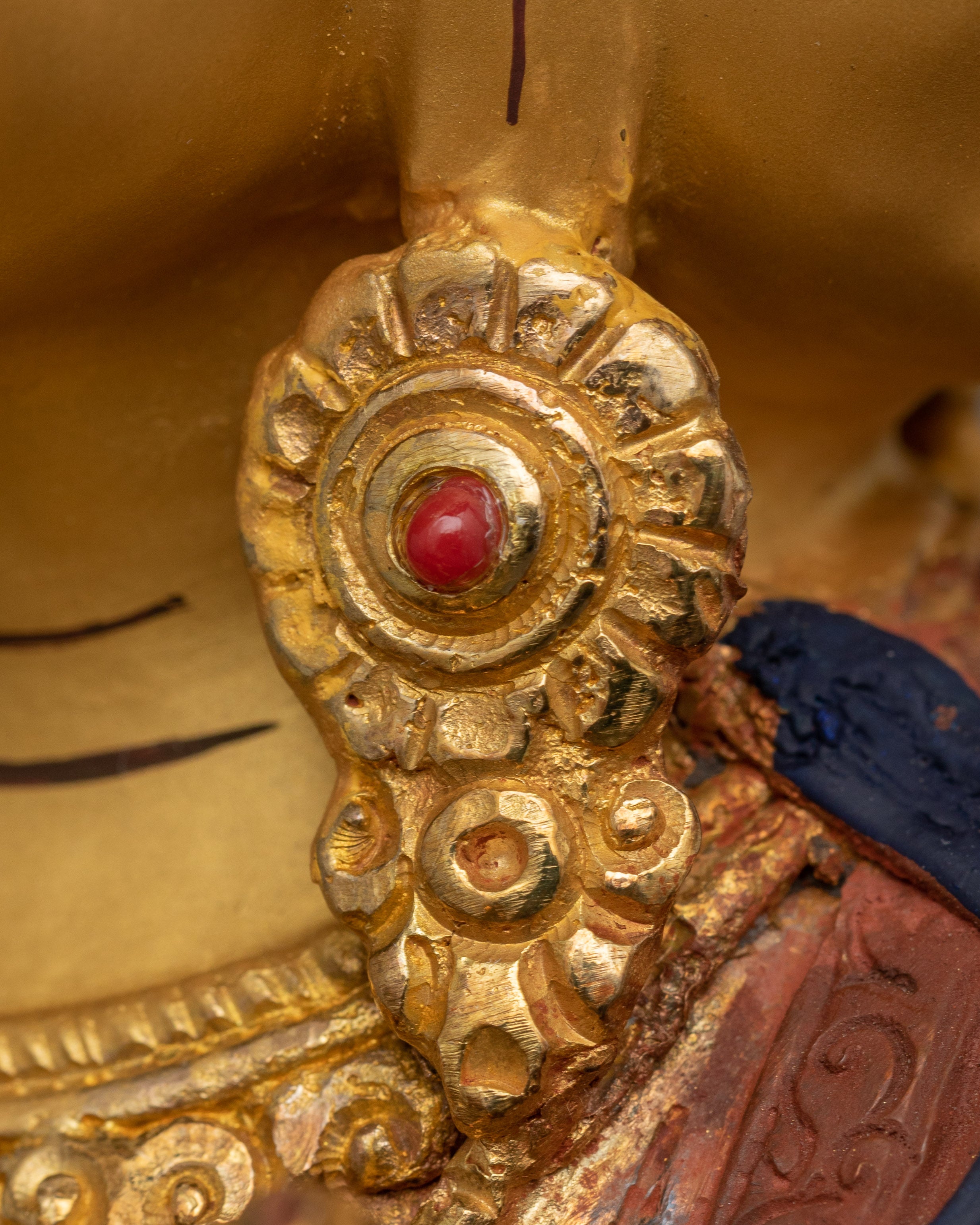 Buddhist Deity Namgyalma Figurine | Enlightened Dakini Sculpture