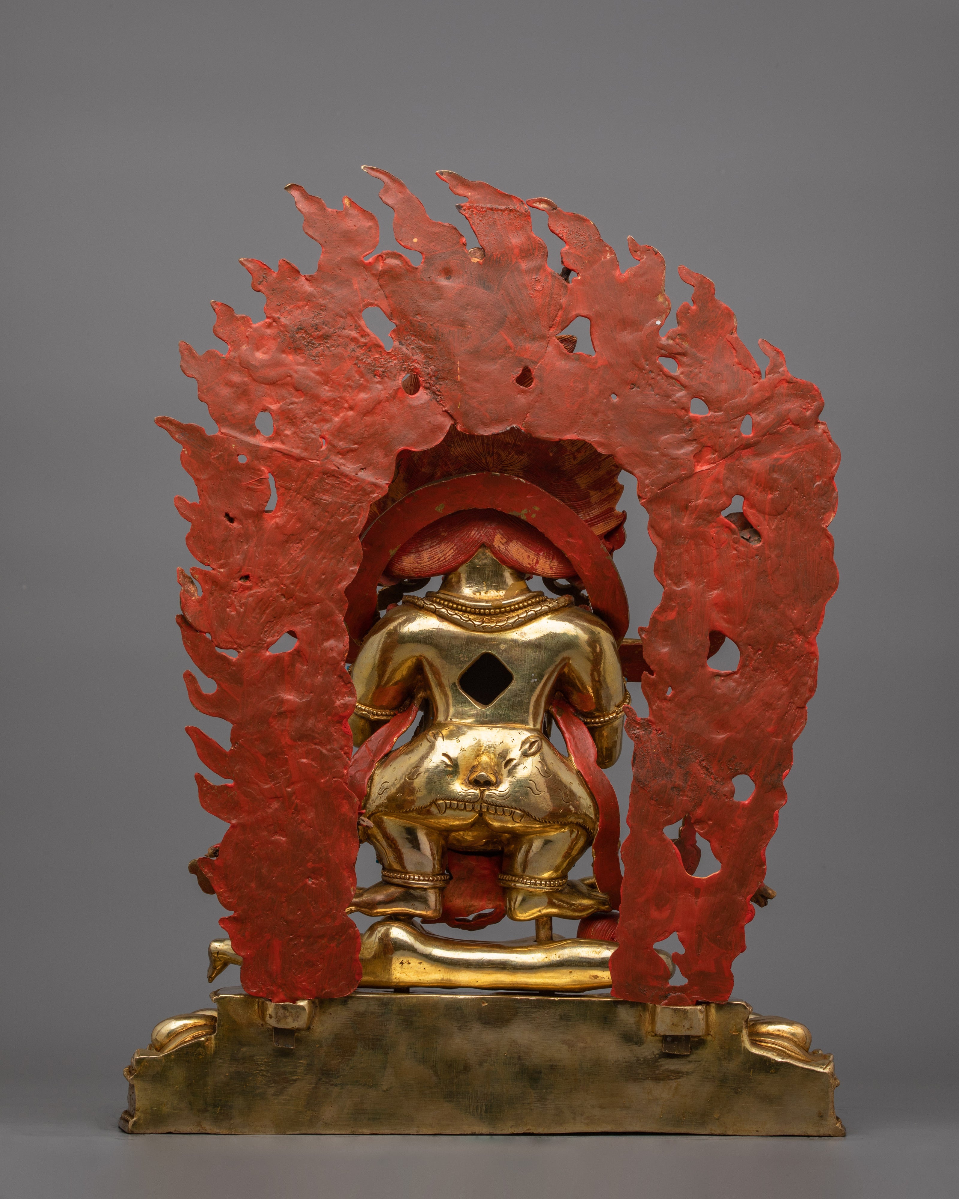Vajrayana Sakya Mahakala Statue | Tibetan Buddhist Protector Deity