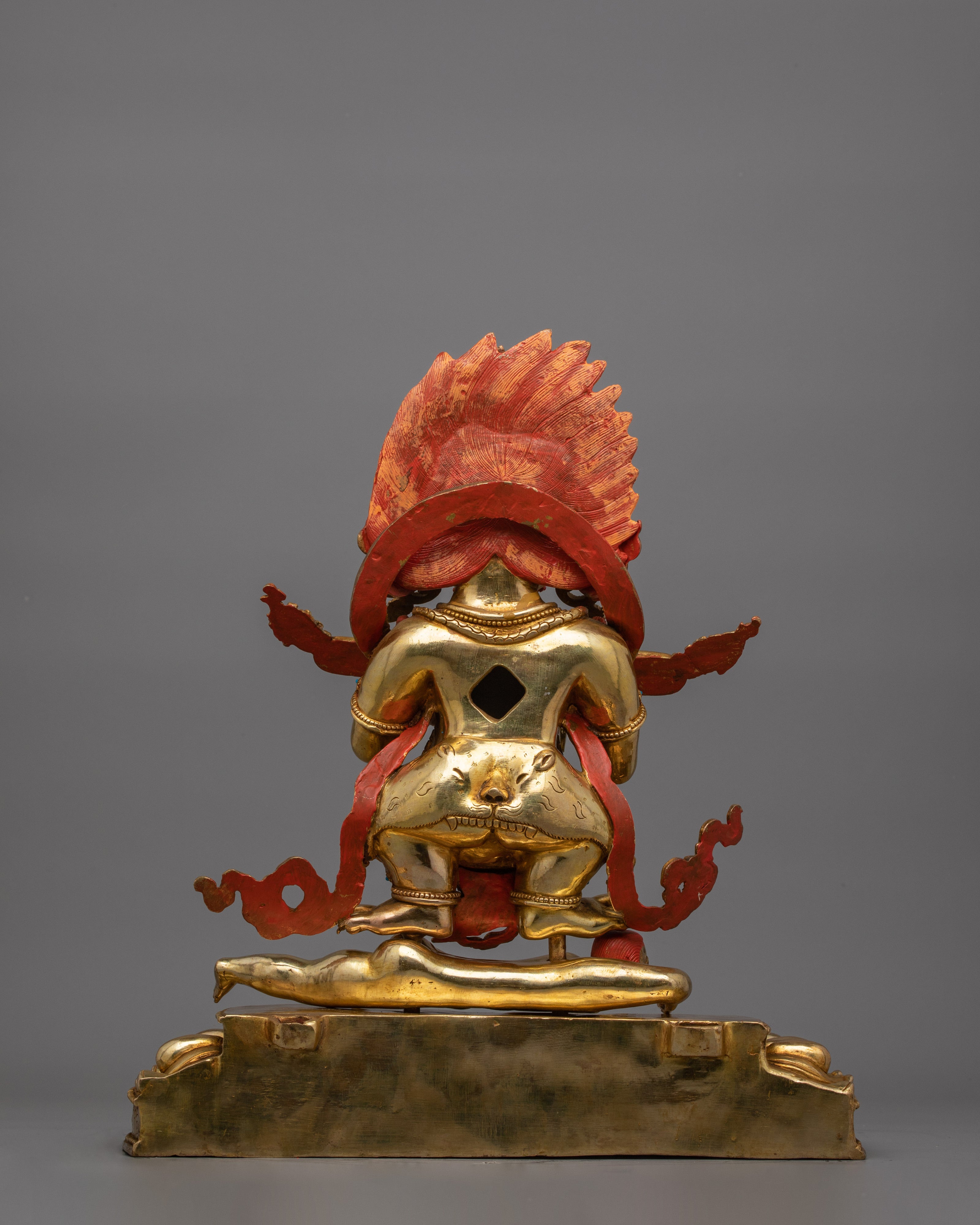 Vajrayana Sakya Mahakala Statue | Tibetan Buddhist Protector Deity