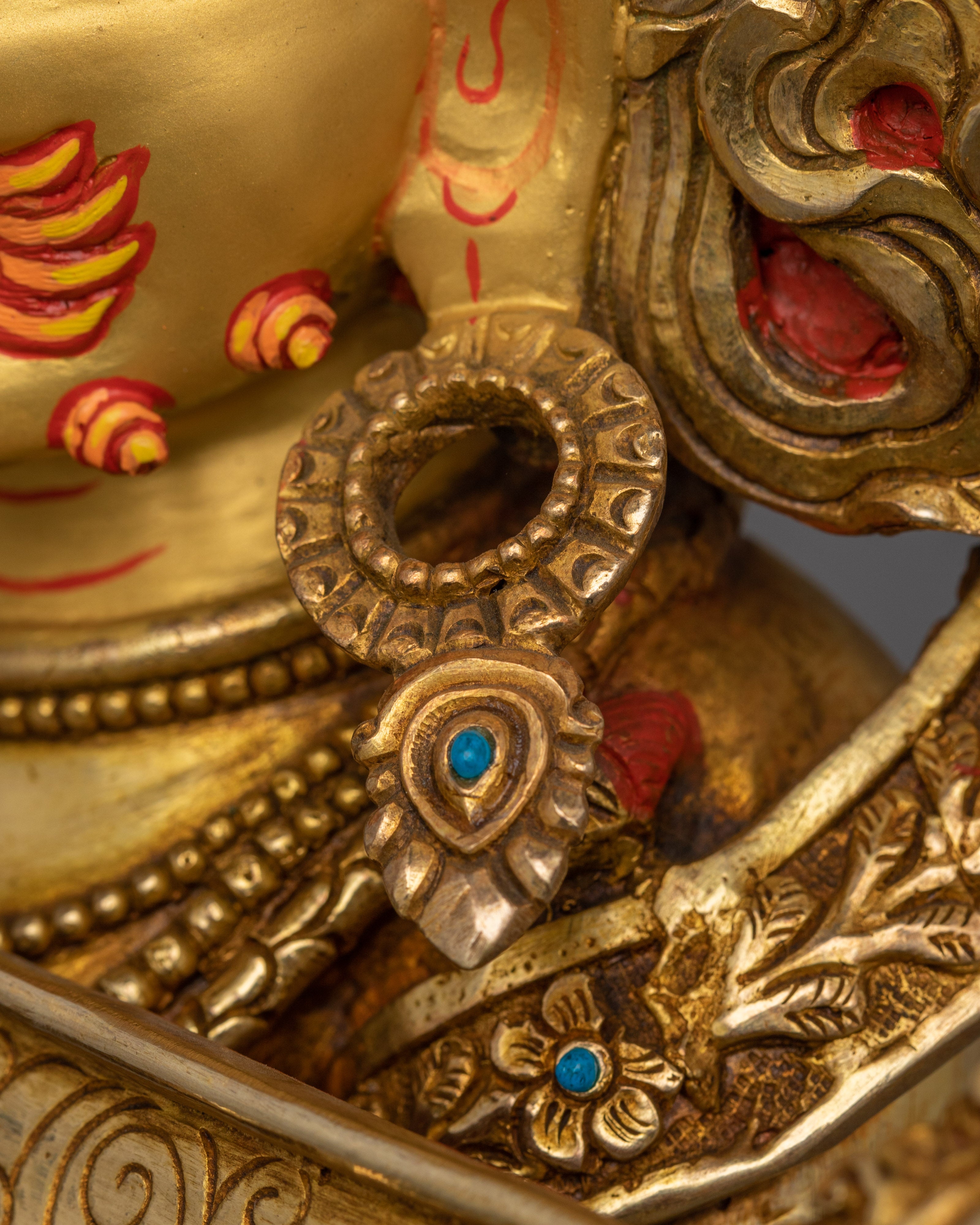 Vajrayana Sakya Mahakala Statue | Tibetan Buddhist Protector Deity