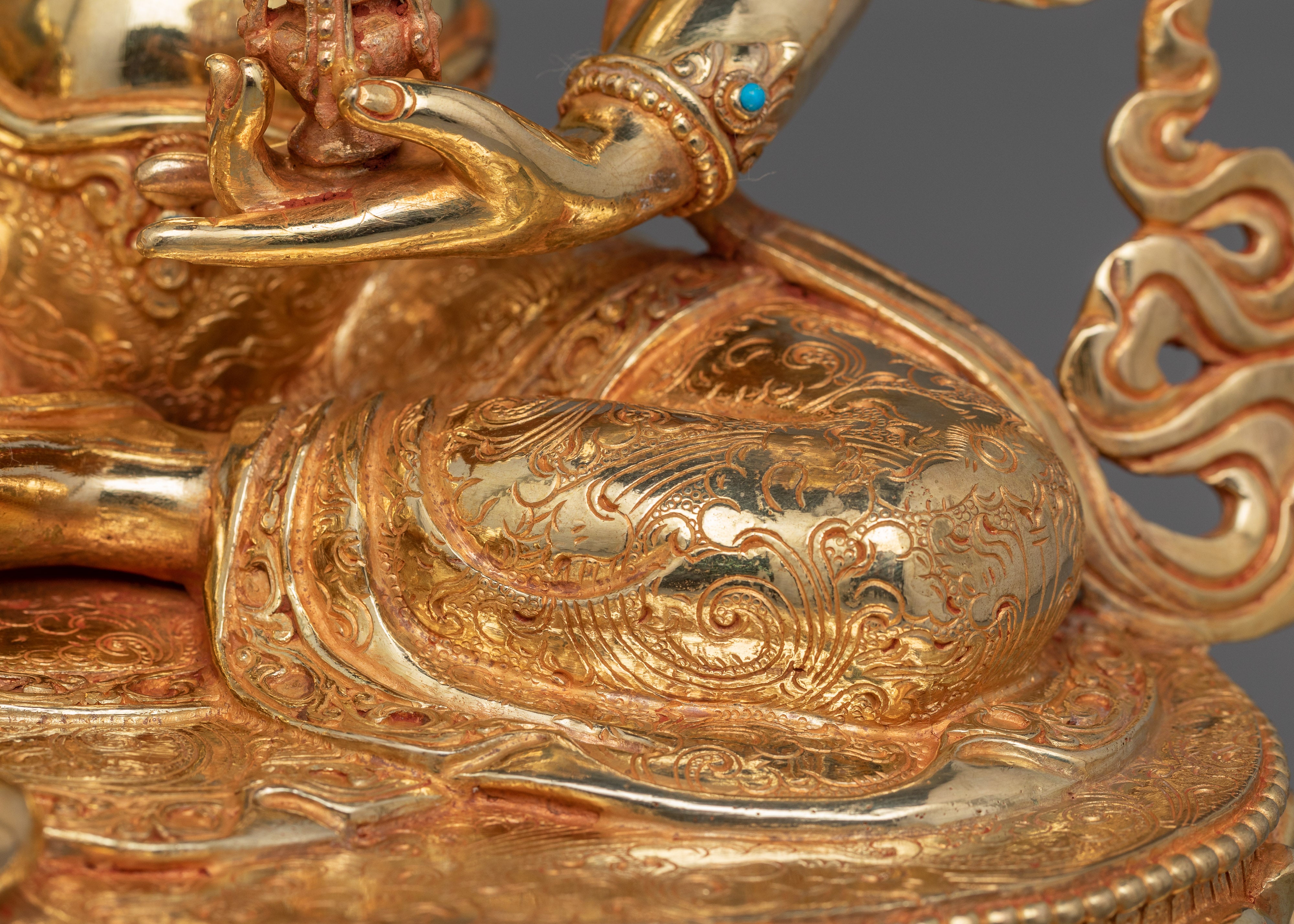 Himalayan Statue of Ksitigarbha | The Goddess of Mercy