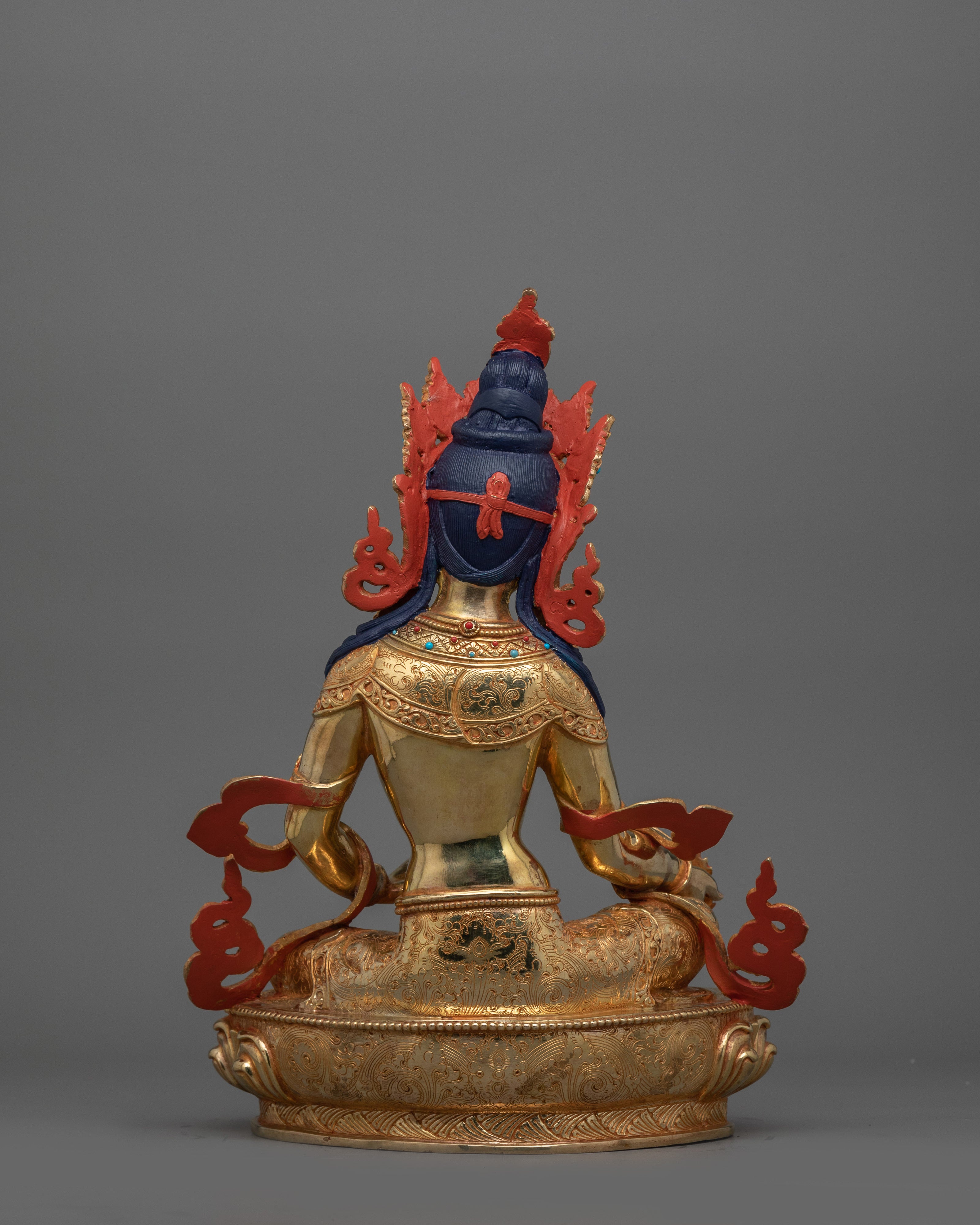 Himalayan Statue of Ksitigarbha | The Goddess of Mercy