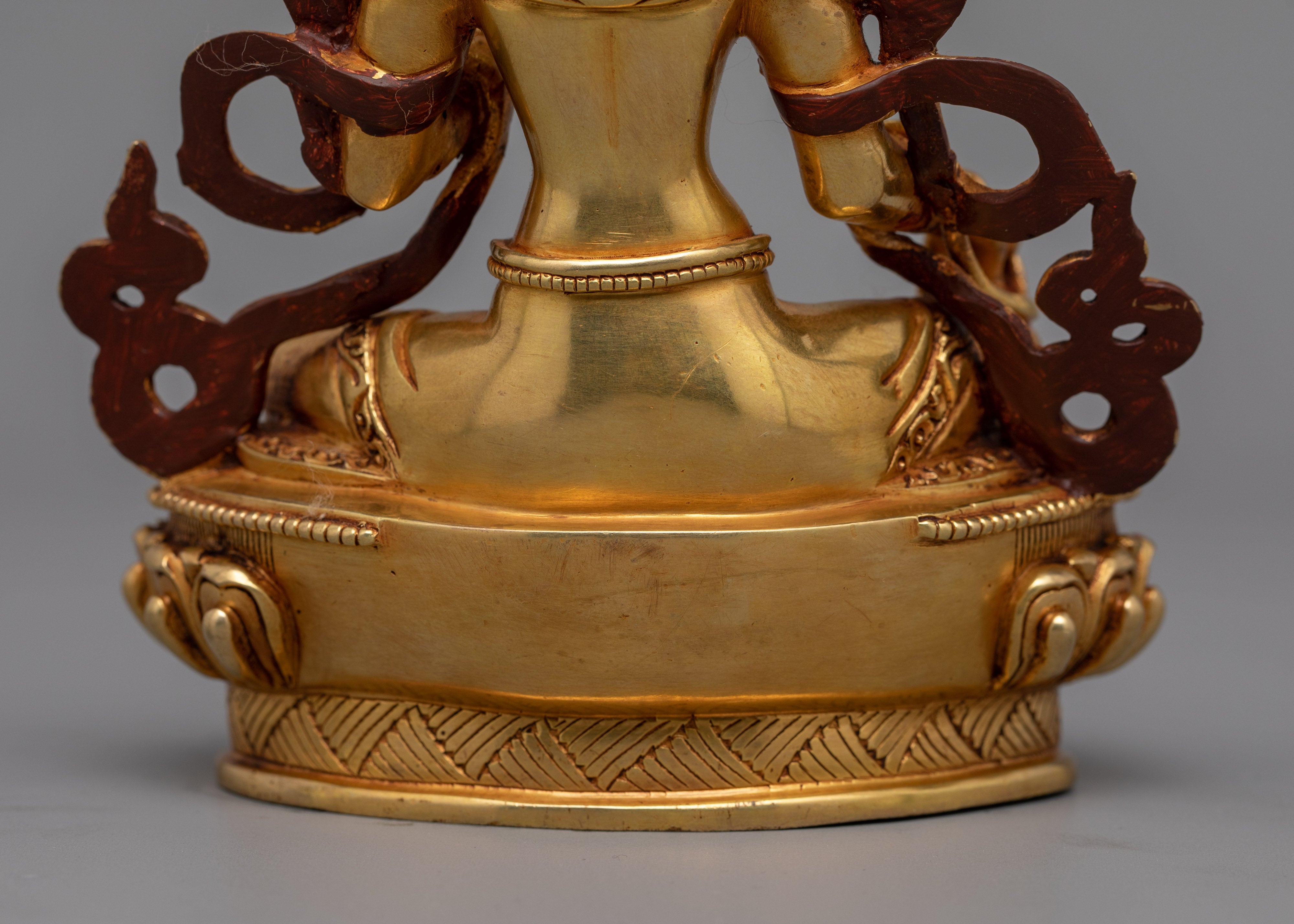 Tibetan Female Bodhisattva Syamatara Figurine | Symbol of Swift Healing