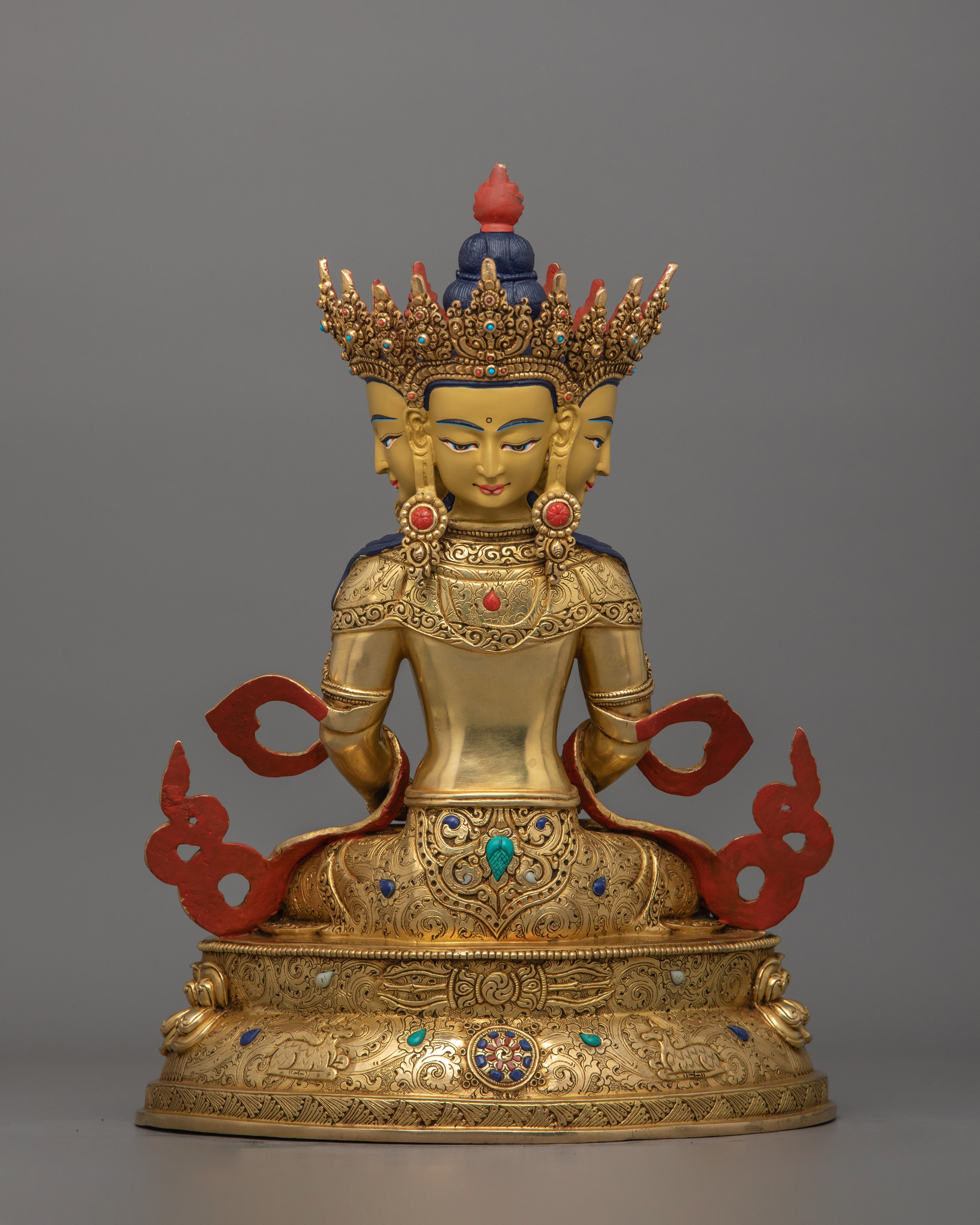 Vairochana Buddha Sculpture | Symbol of Enlightenment