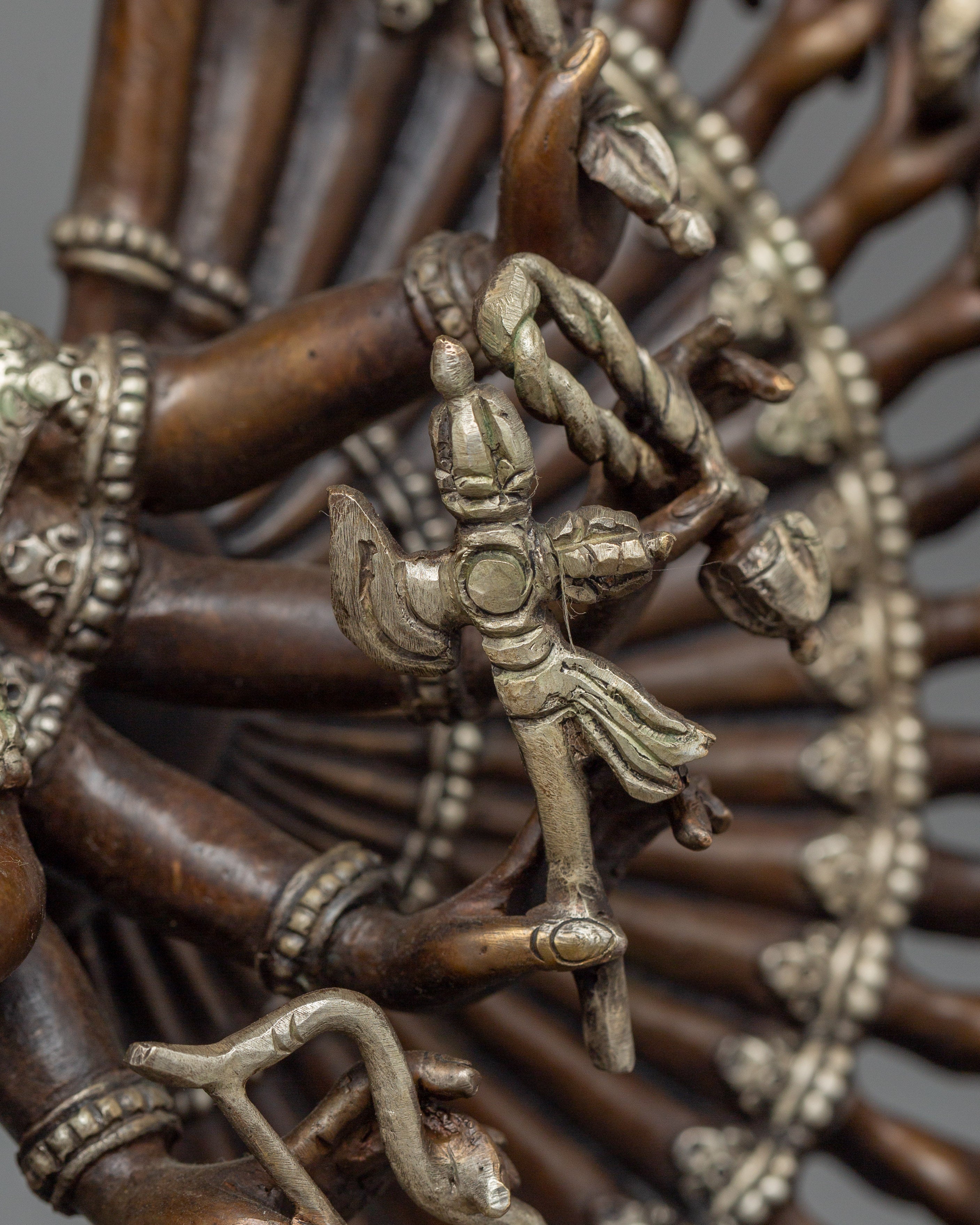 Himalayan Deity White Umbrella Goddess Statue | Symbol of Protection and Wisdom