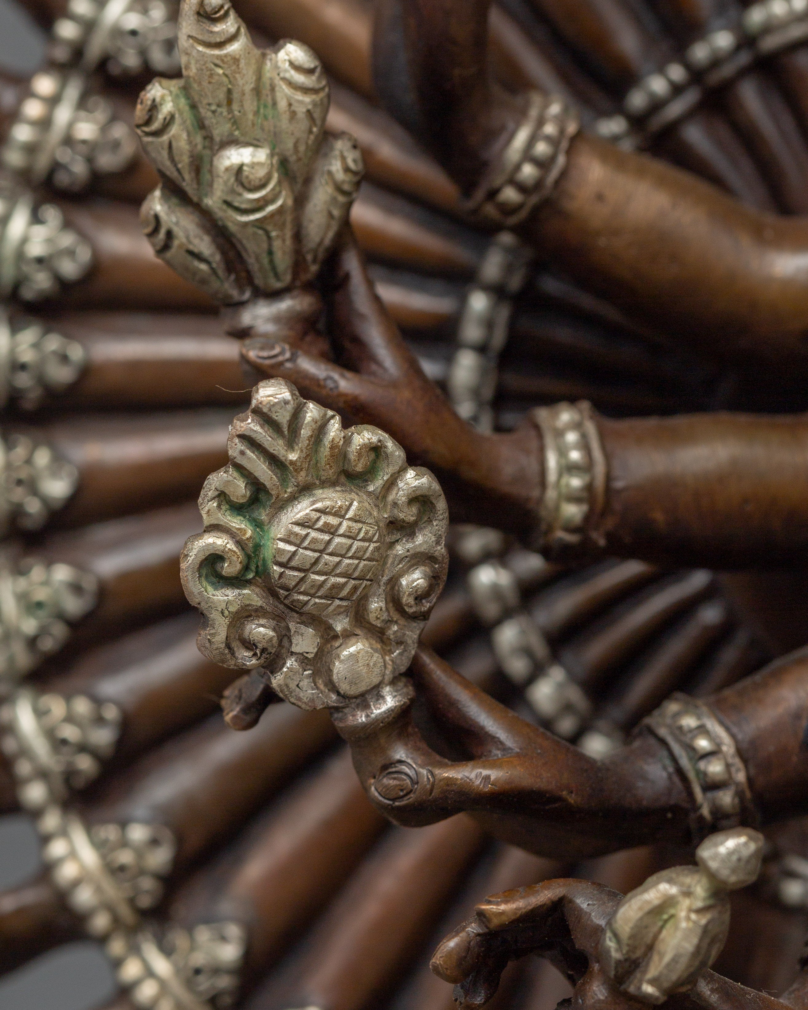 Himalayan Deity White Umbrella Goddess Statue | Symbol of Protection and Wisdom