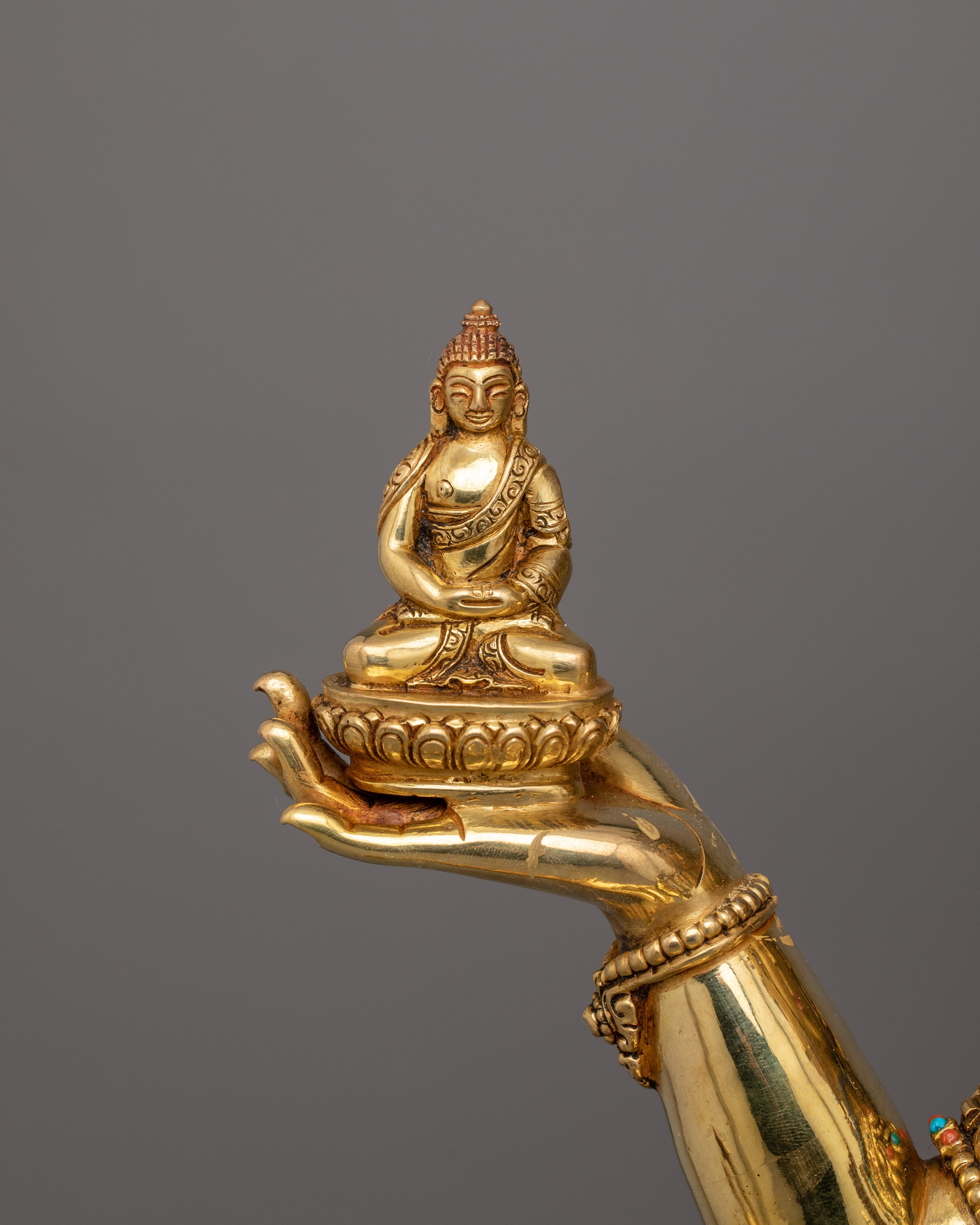Buddhist Deity Namgyalma Statue | Symbolizes Longevity and Spiritual Purity