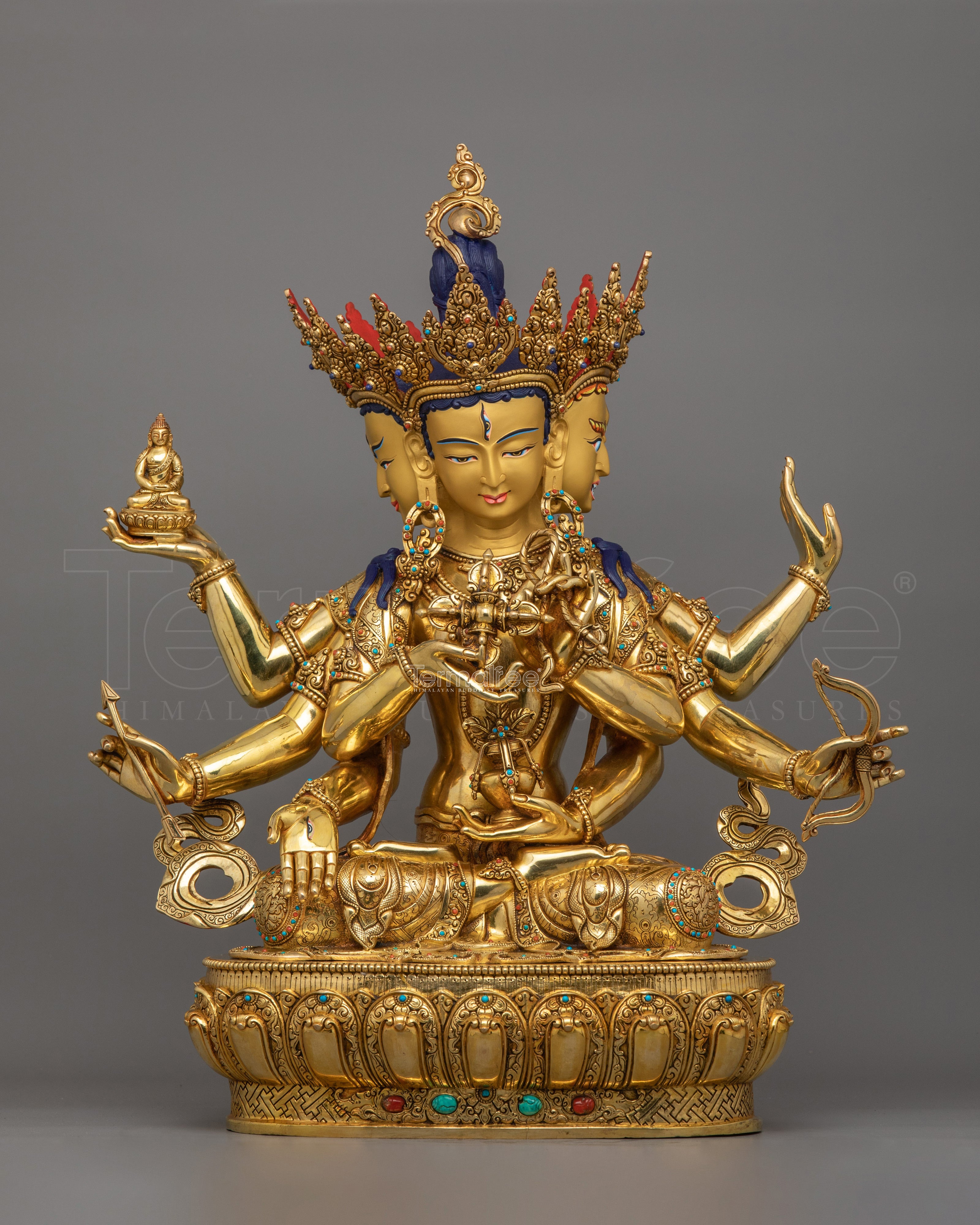 Buddhist Deity Namgyalma Statue | Symbolizes Longevity and Spiritual Purity