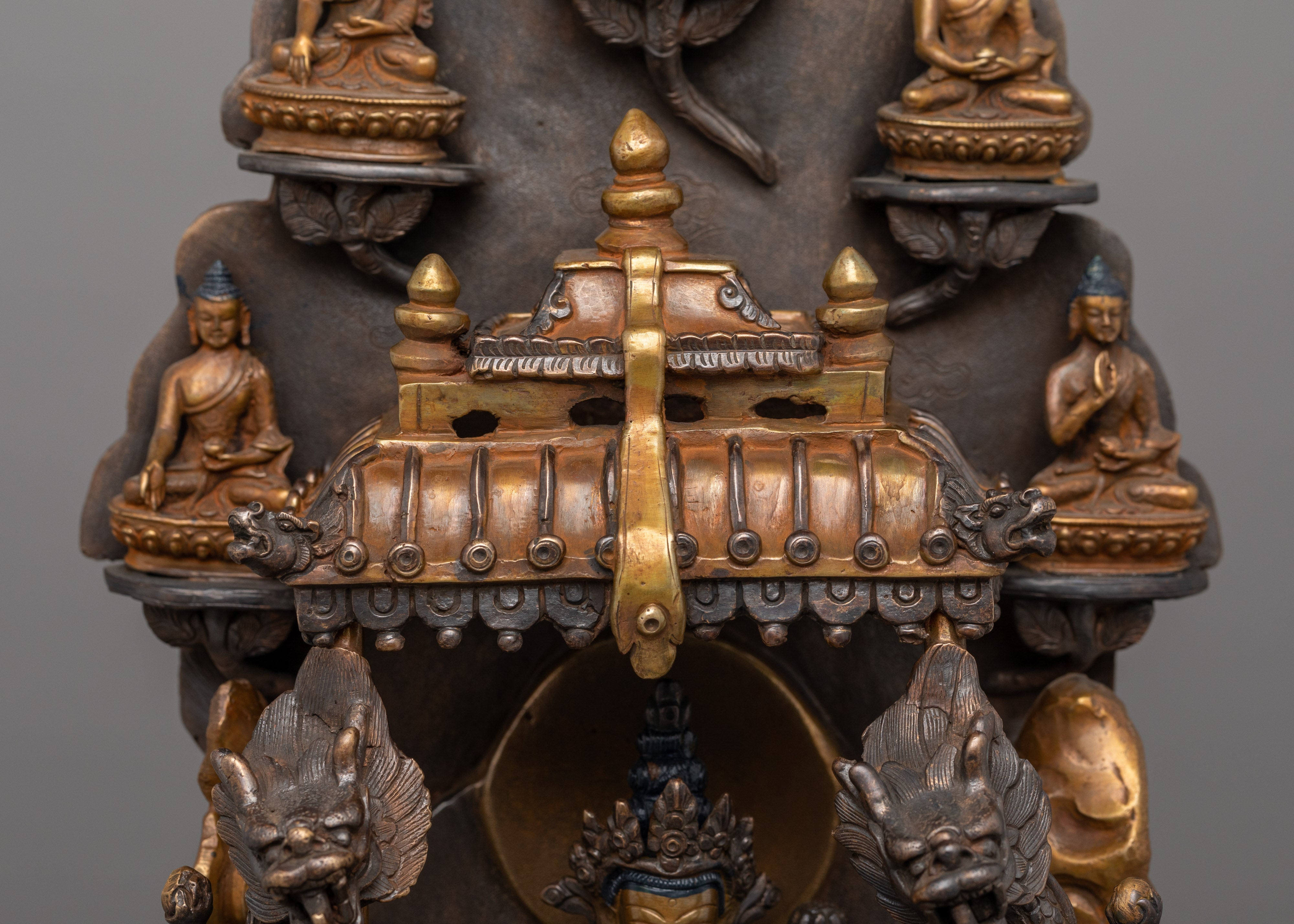 Traditional Chenrezig Buddhist Compassionate Deity Statue | Bodhisattva of Boundless Compassion