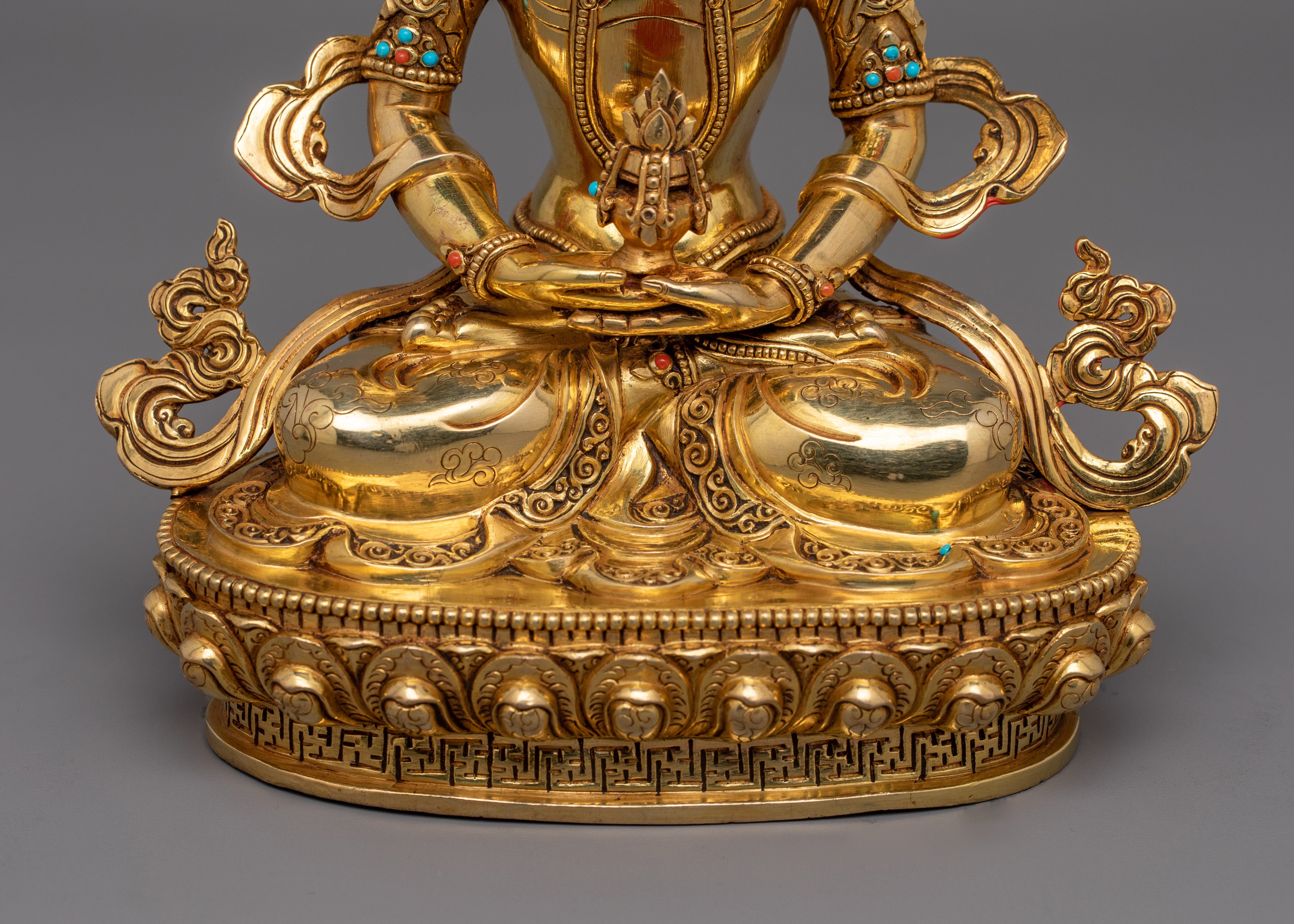 Buddhist Lord of Infinite Life Amitayus | Icon of Transcendence and Wisdom