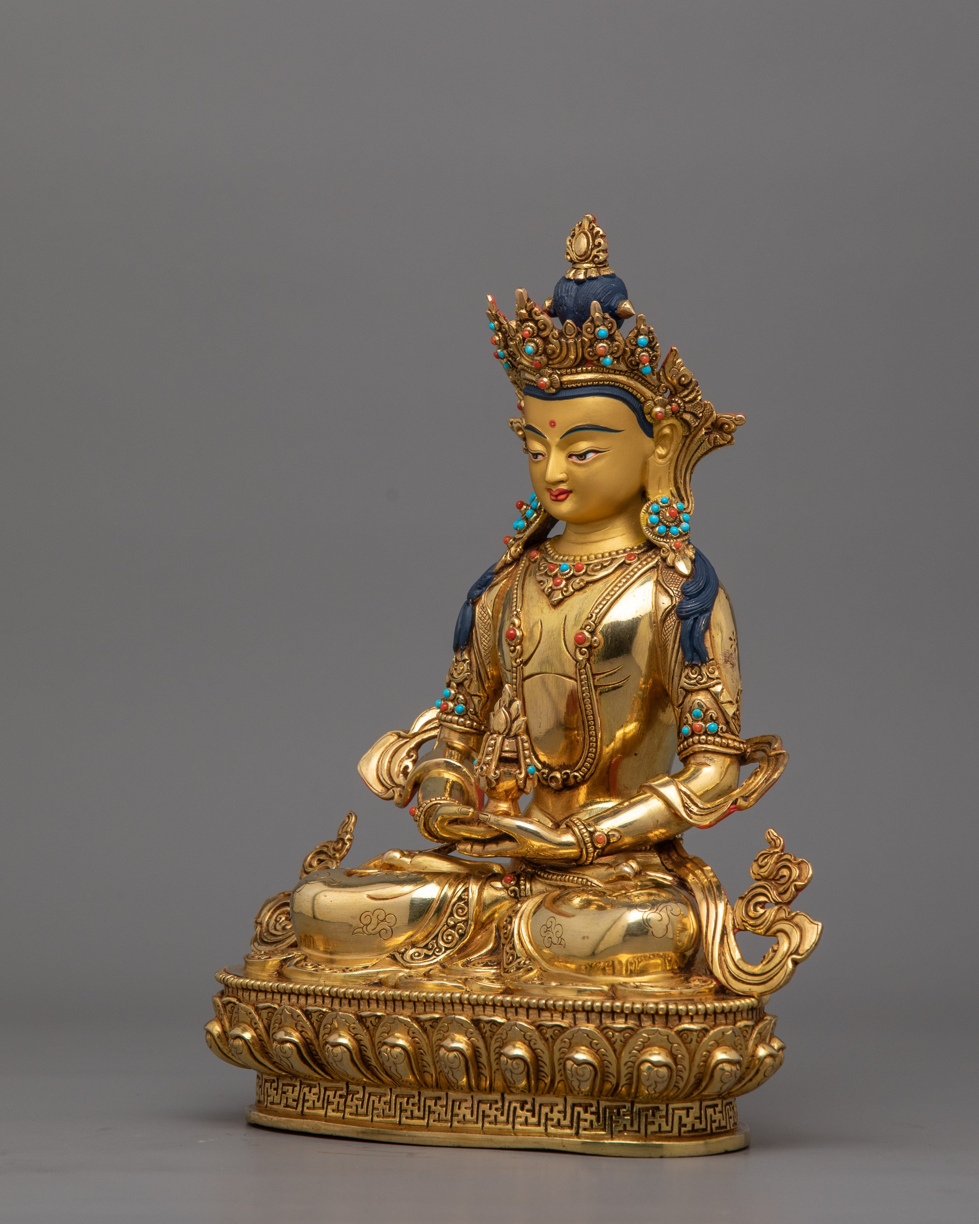 Buddhist Lord of Infinite Life Amitayus | Icon of Transcendence and Wisdom