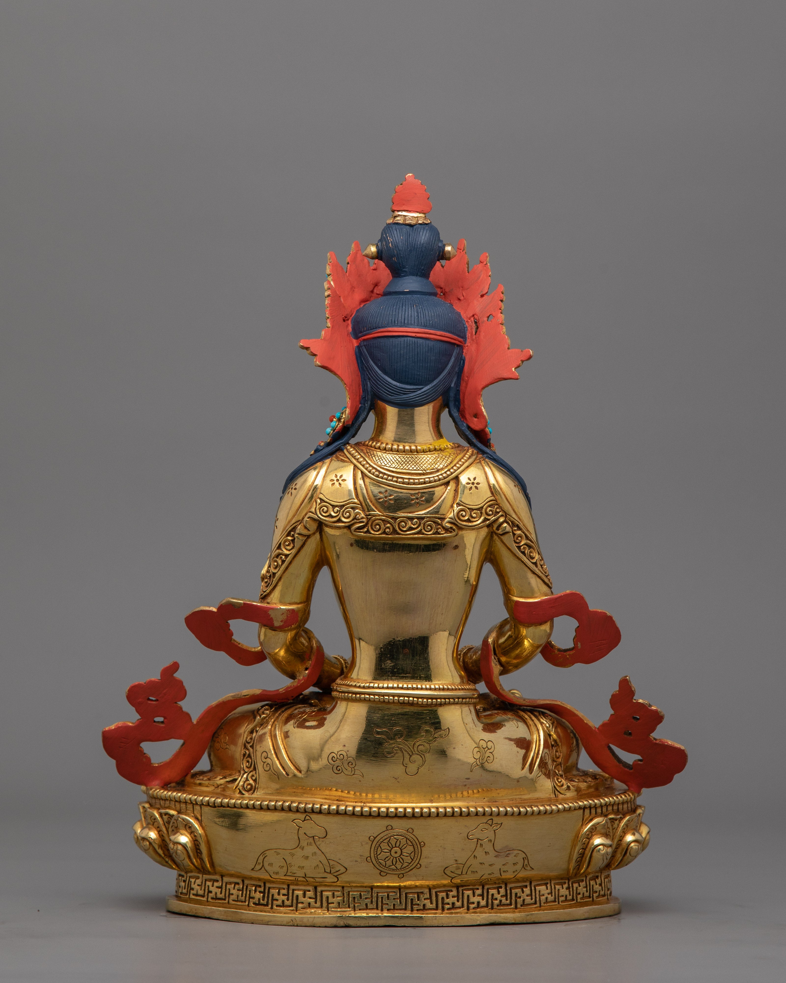 Buddhist Lord of Infinite Life Amitayus | Icon of Transcendence and Wisdom