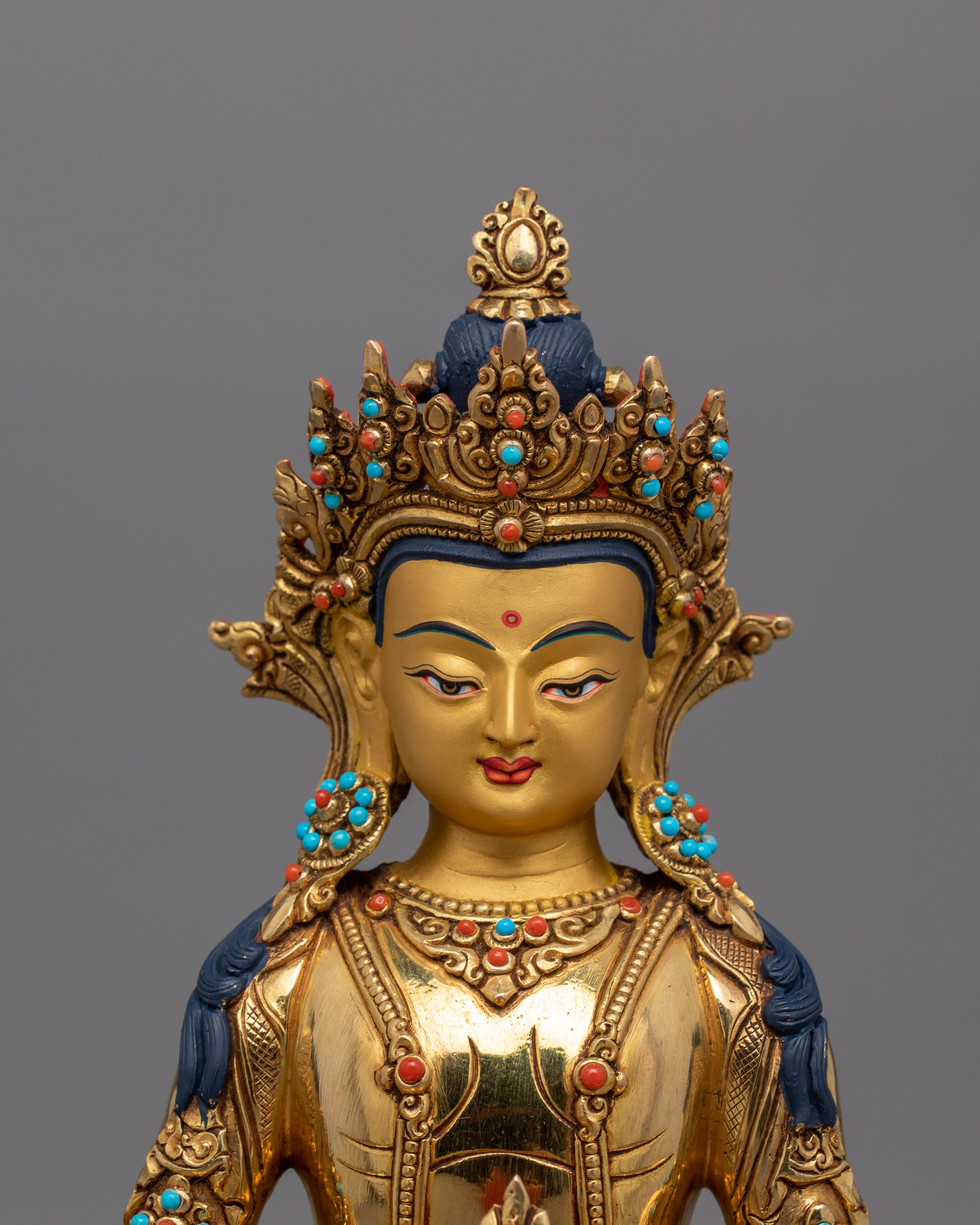 Buddhist Lord of Infinite Life Amitayus | Icon of Transcendence and Wisdom