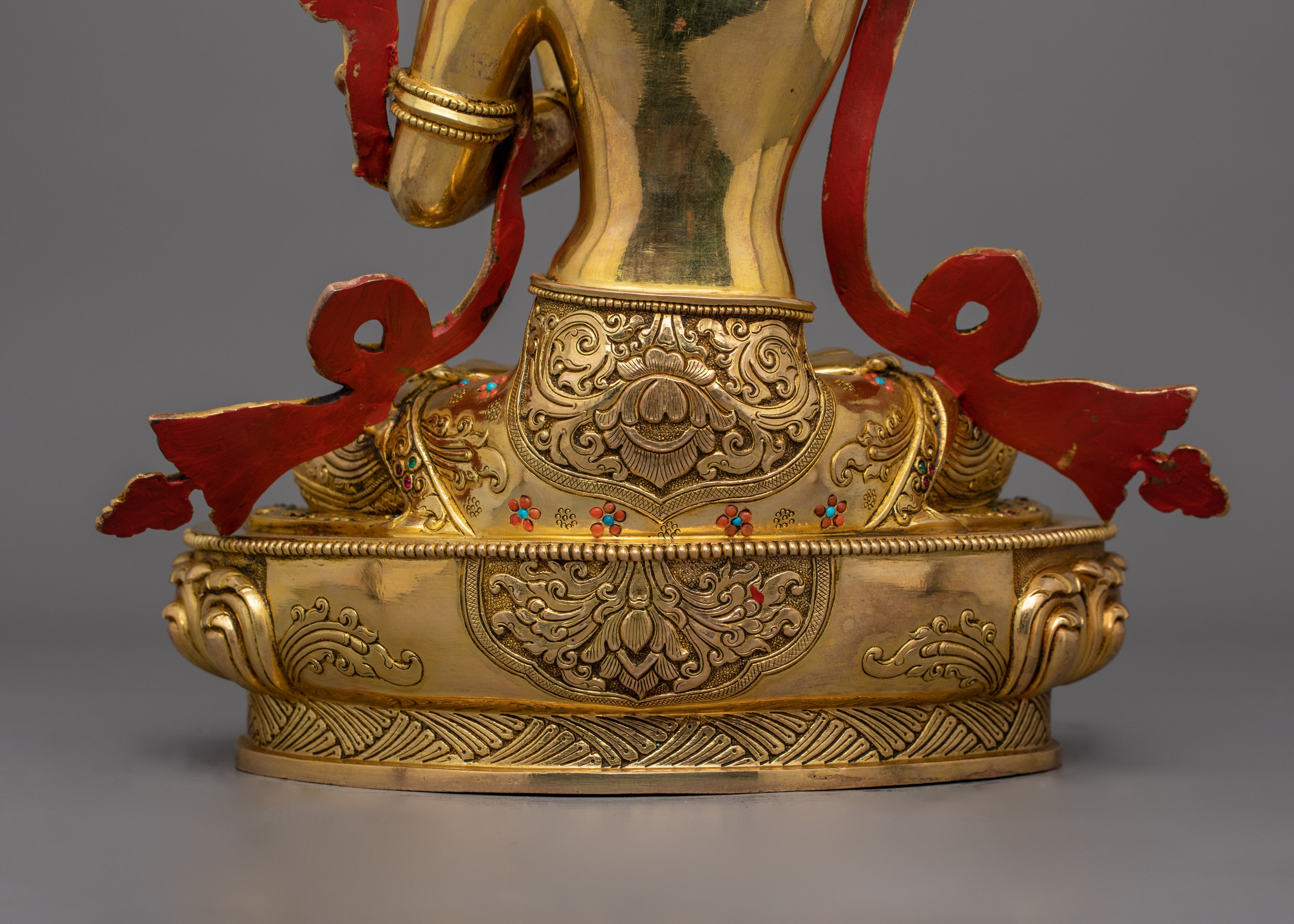 Himalayan Vajrayana Buddhist Manjushri Statue – Made In Nepal
