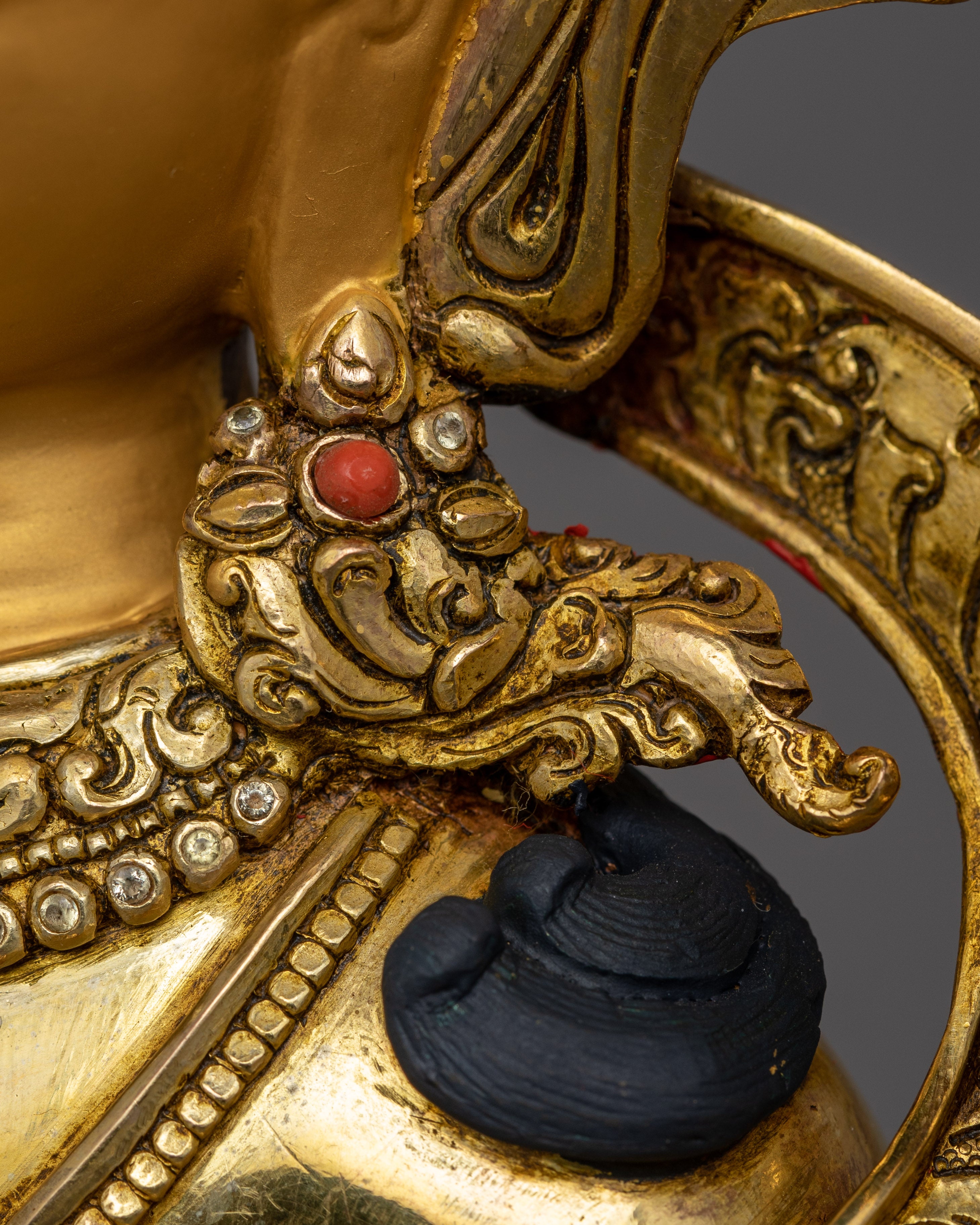 Himalayan Vajrayana Buddhist Manjushri Statue – Made In Nepal