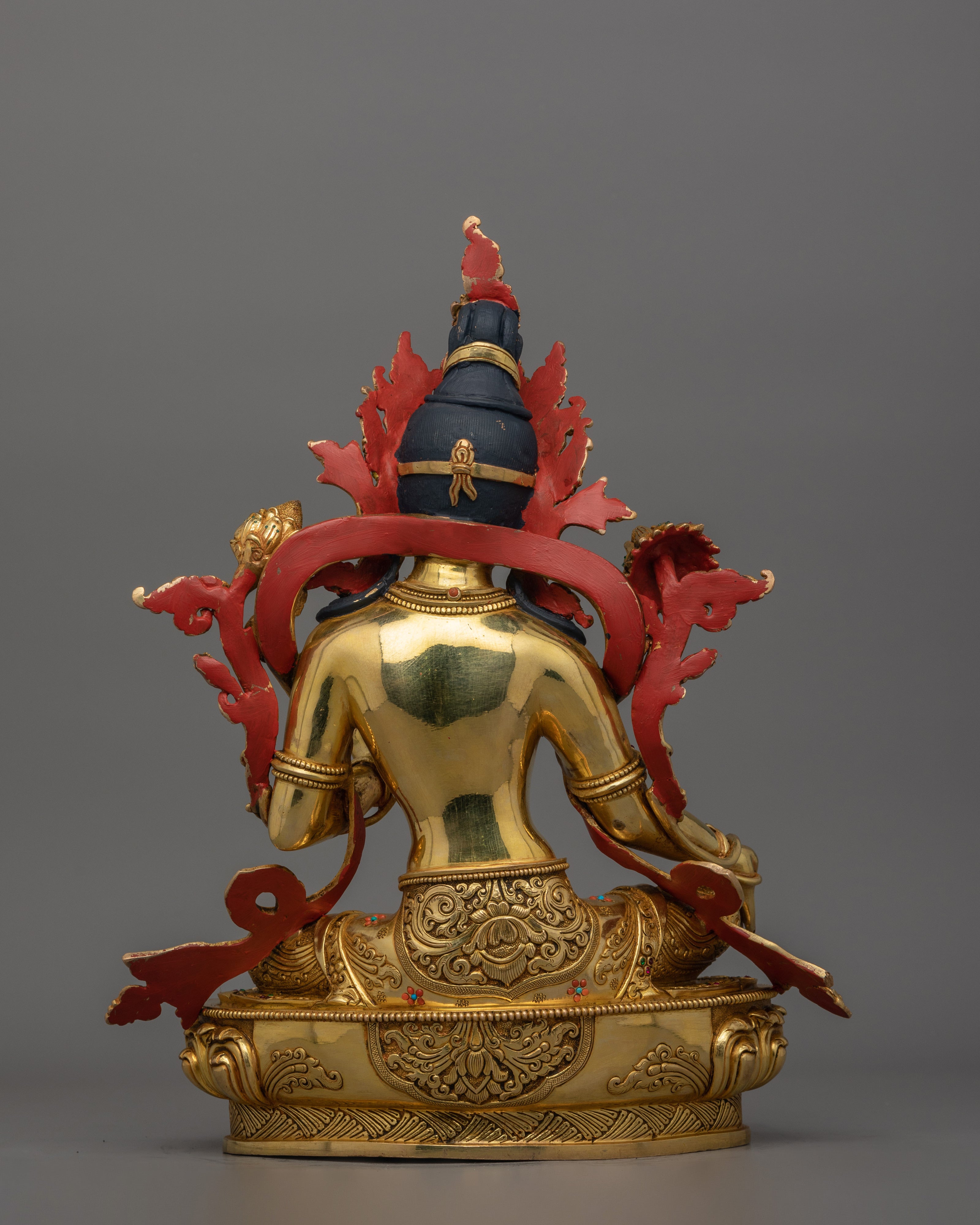 Goddess Green Tara Figurine | Deity of Protection and Healing