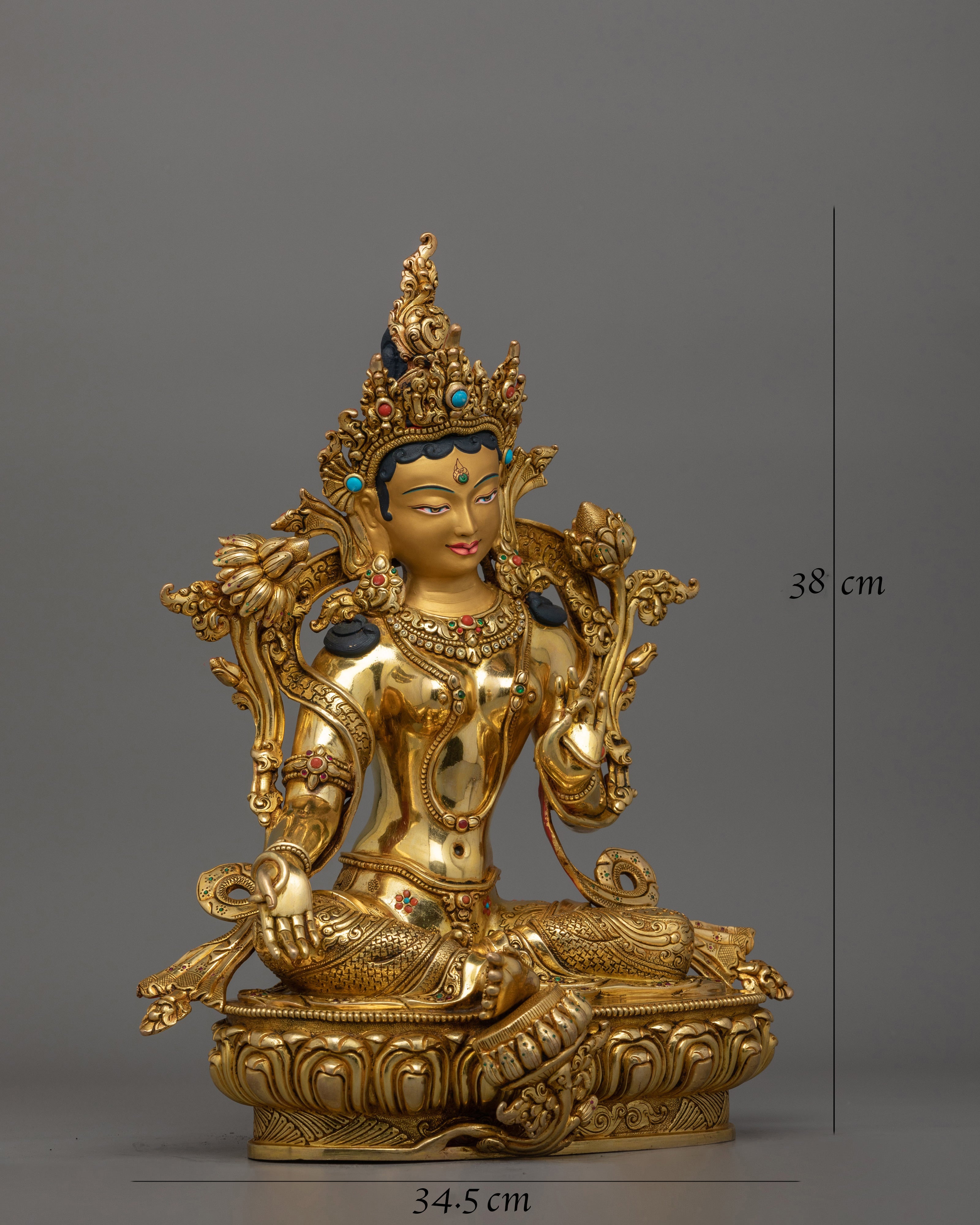 Goddess Green Tara Figurine