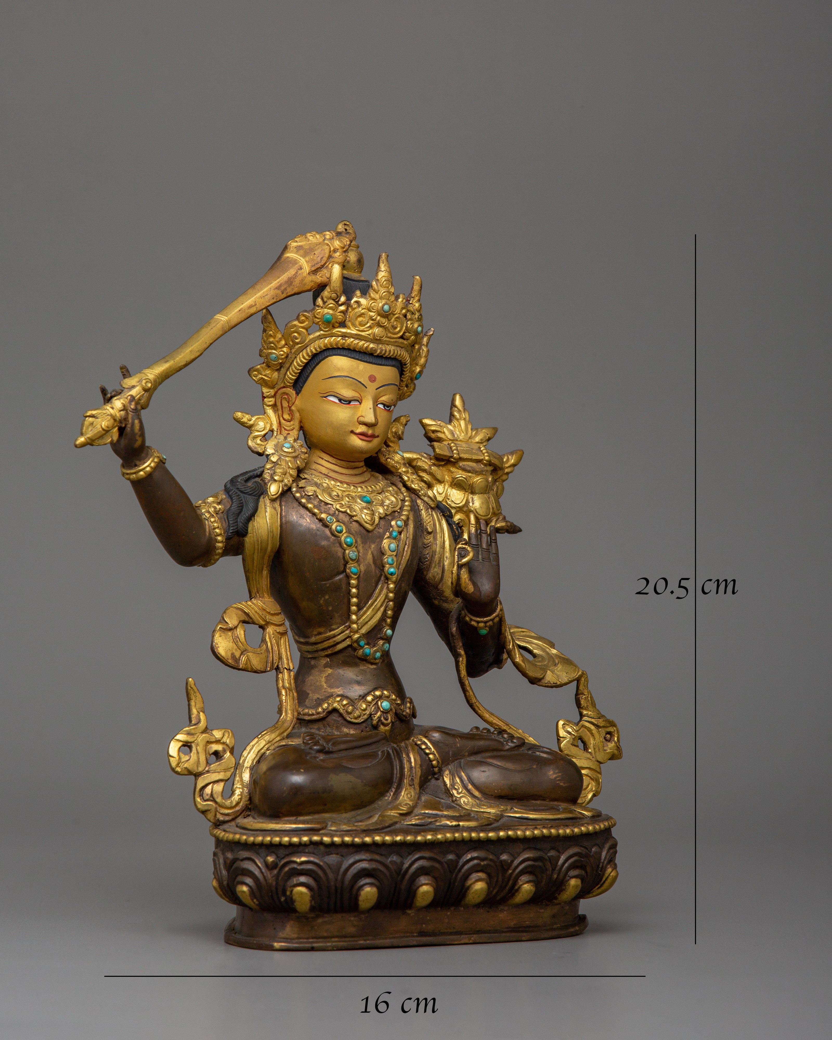 Beautiful Acrylic Painting Manjushr