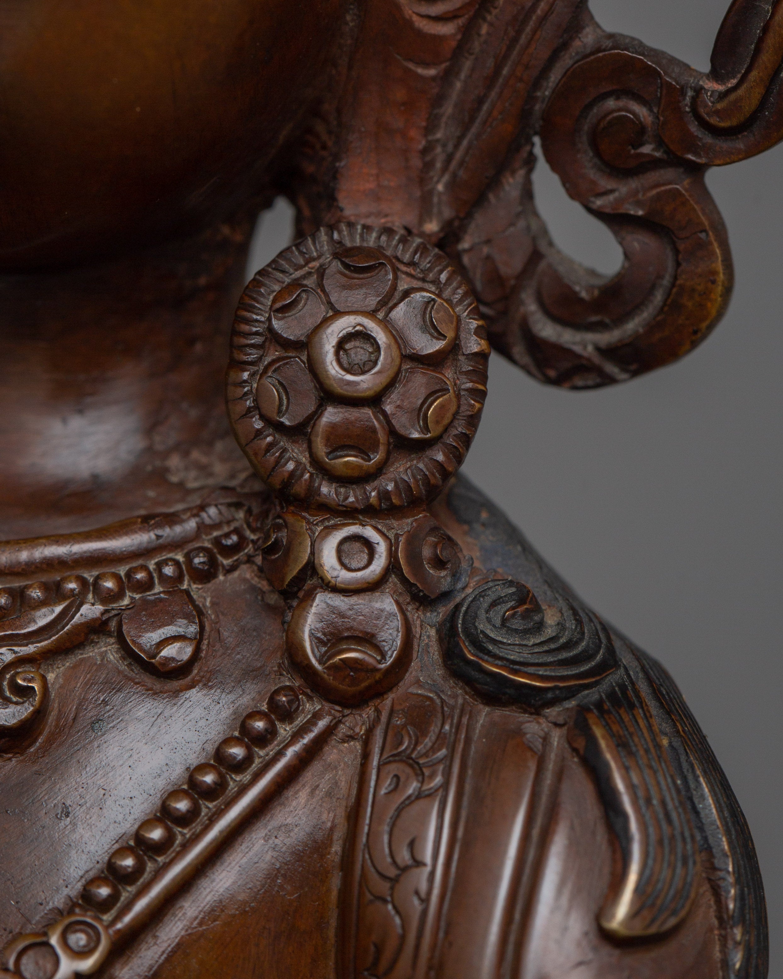 Hand Made Oxidized Vajrasattva | The Deity With Vajra and Bell