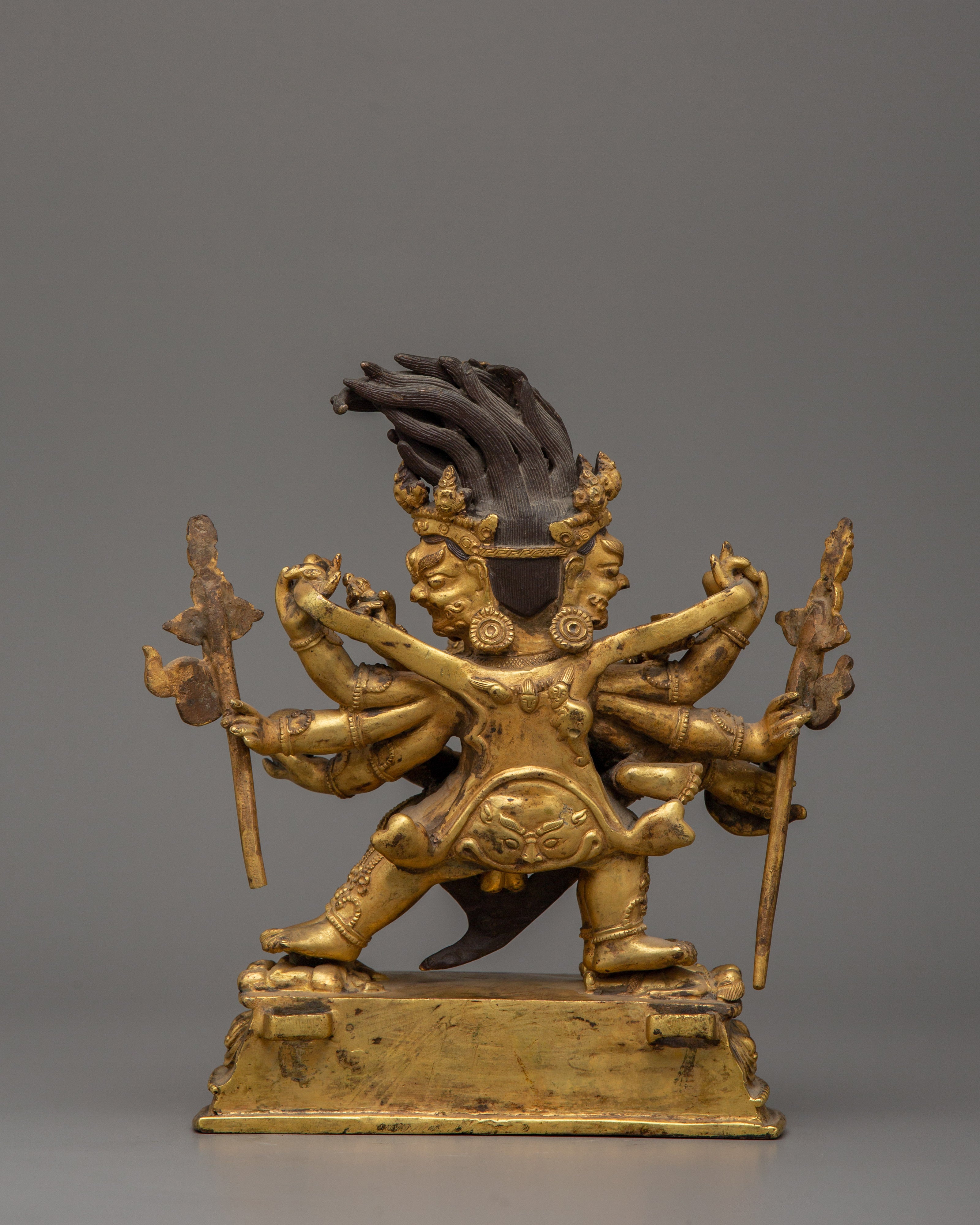 Buddhist Yidam Deity Vajrakilaya Statue | Symbol of Protection