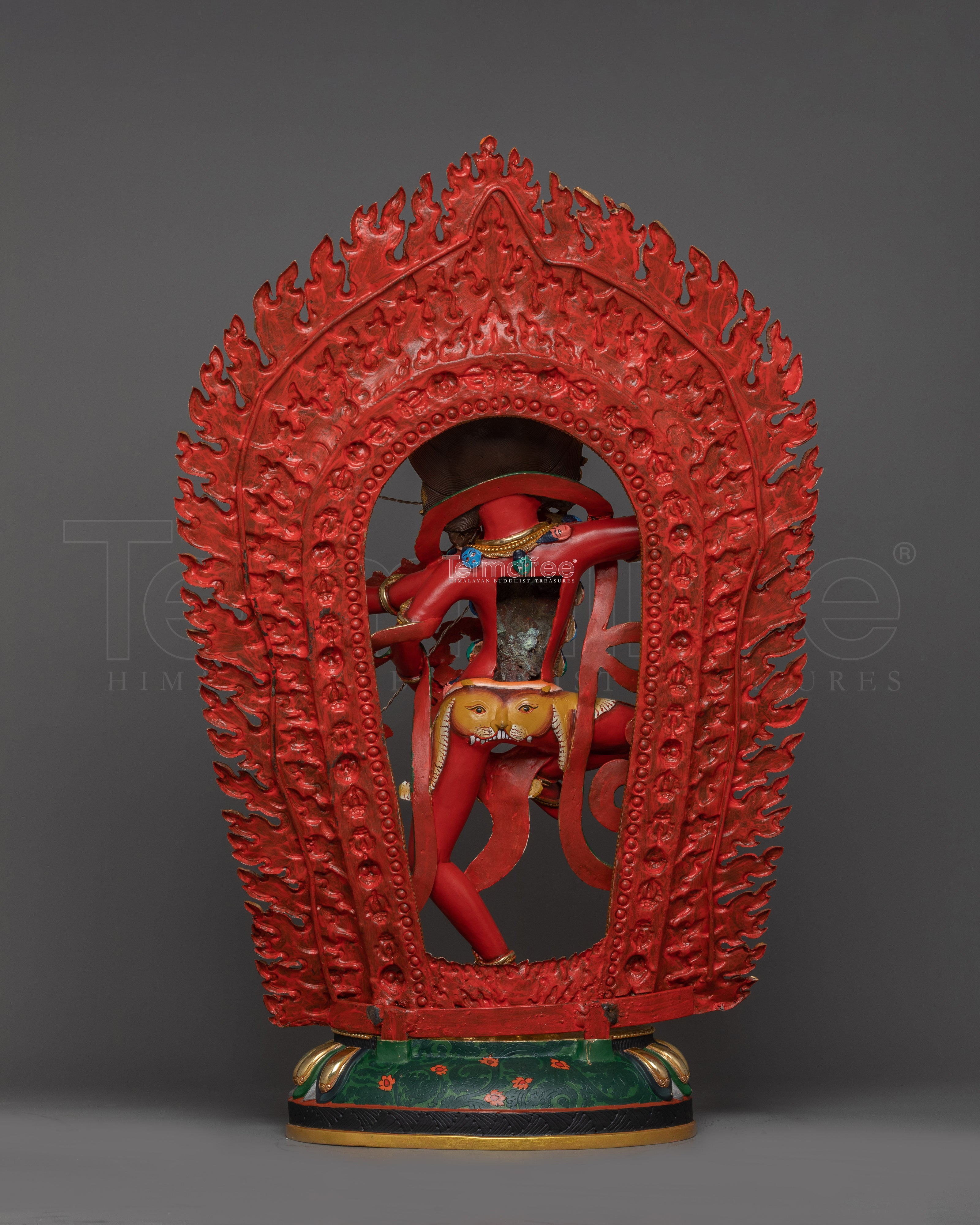 Red Body Kurukulla Statue | Tibetan Himalayan Treasure