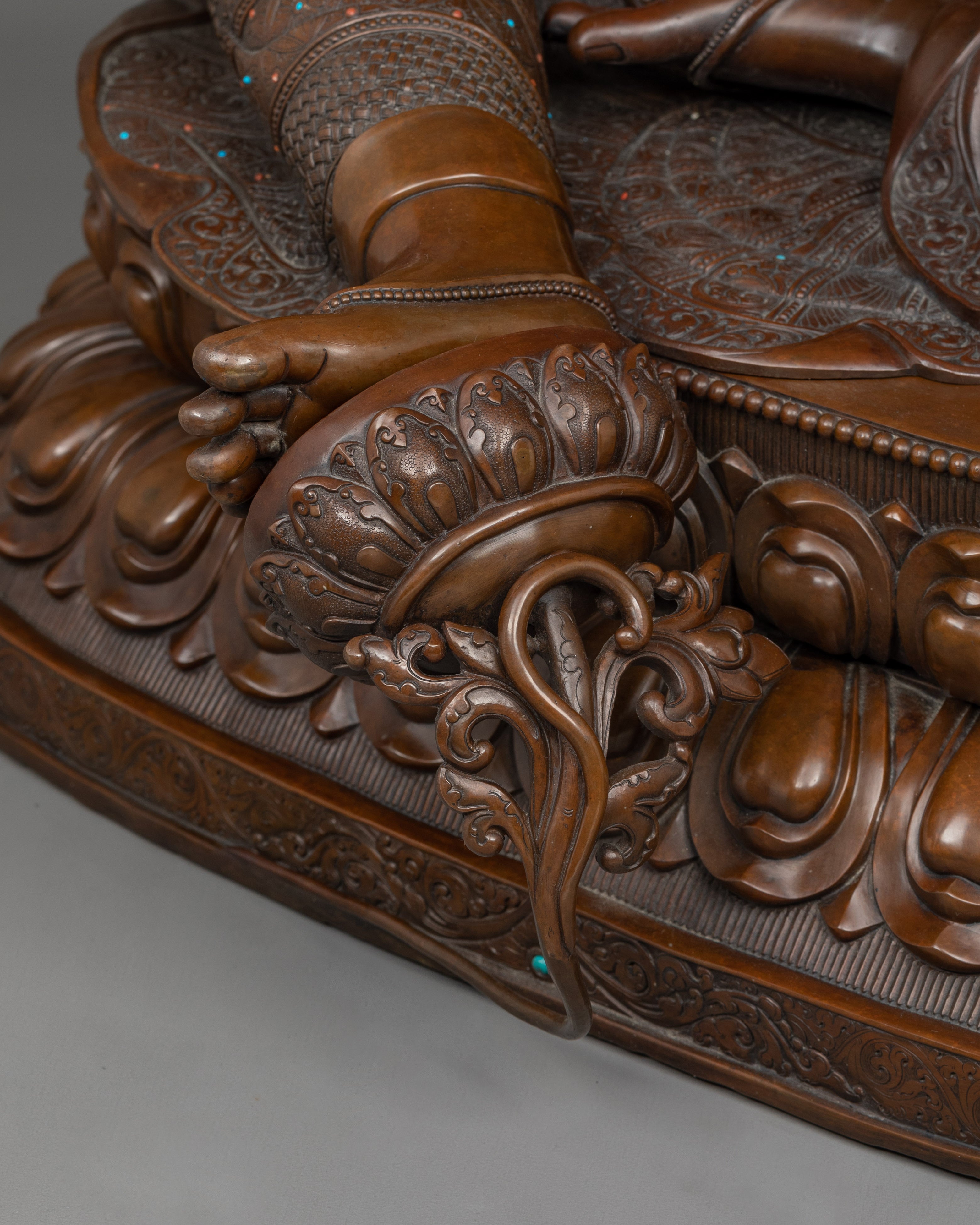 Female Bodhisattva Green Tara Figurine | Himalayan Goddess Shyamatara