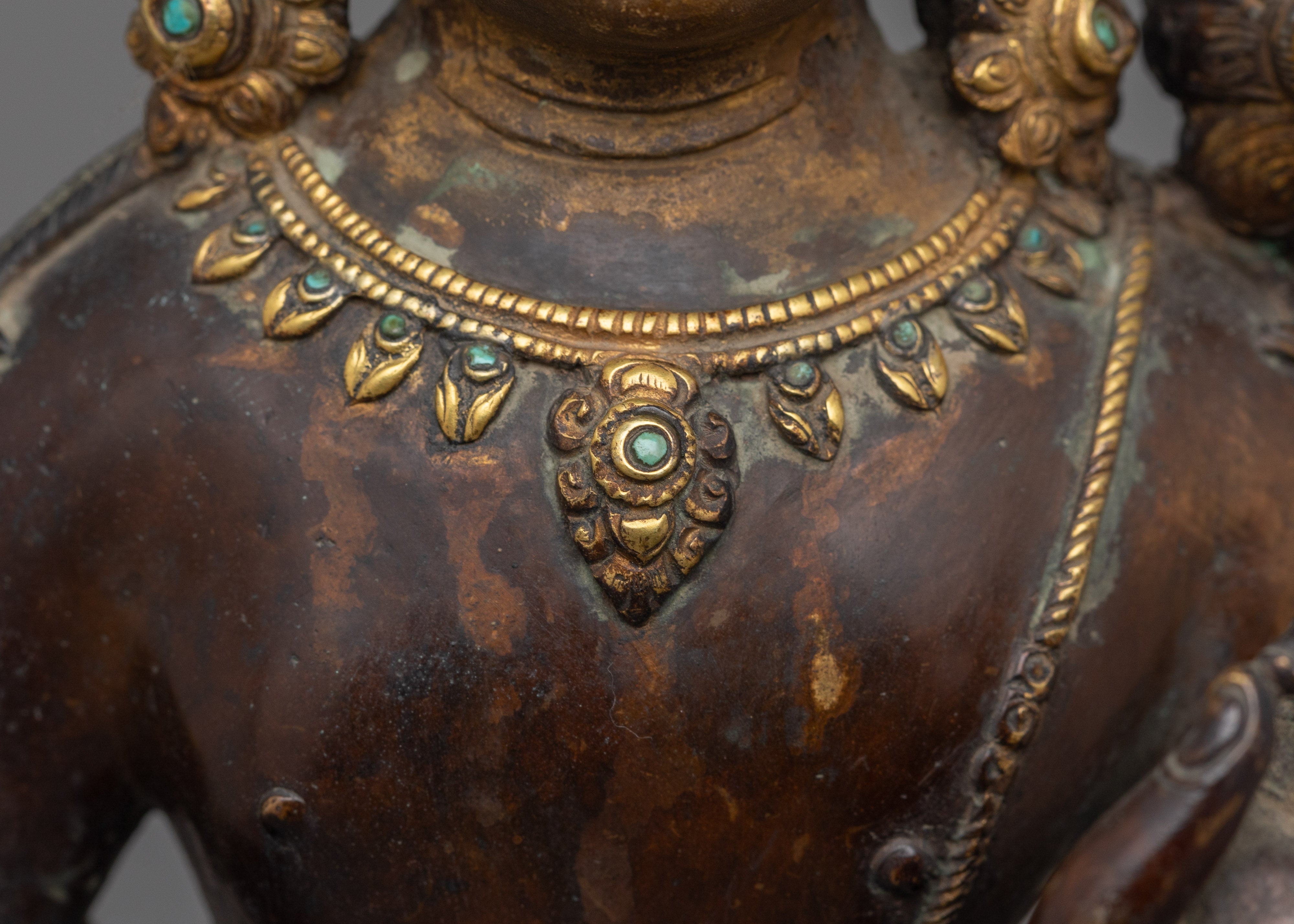 Standing Lokeshwor Bodhisattva Deity | A sacred Buddhist deity