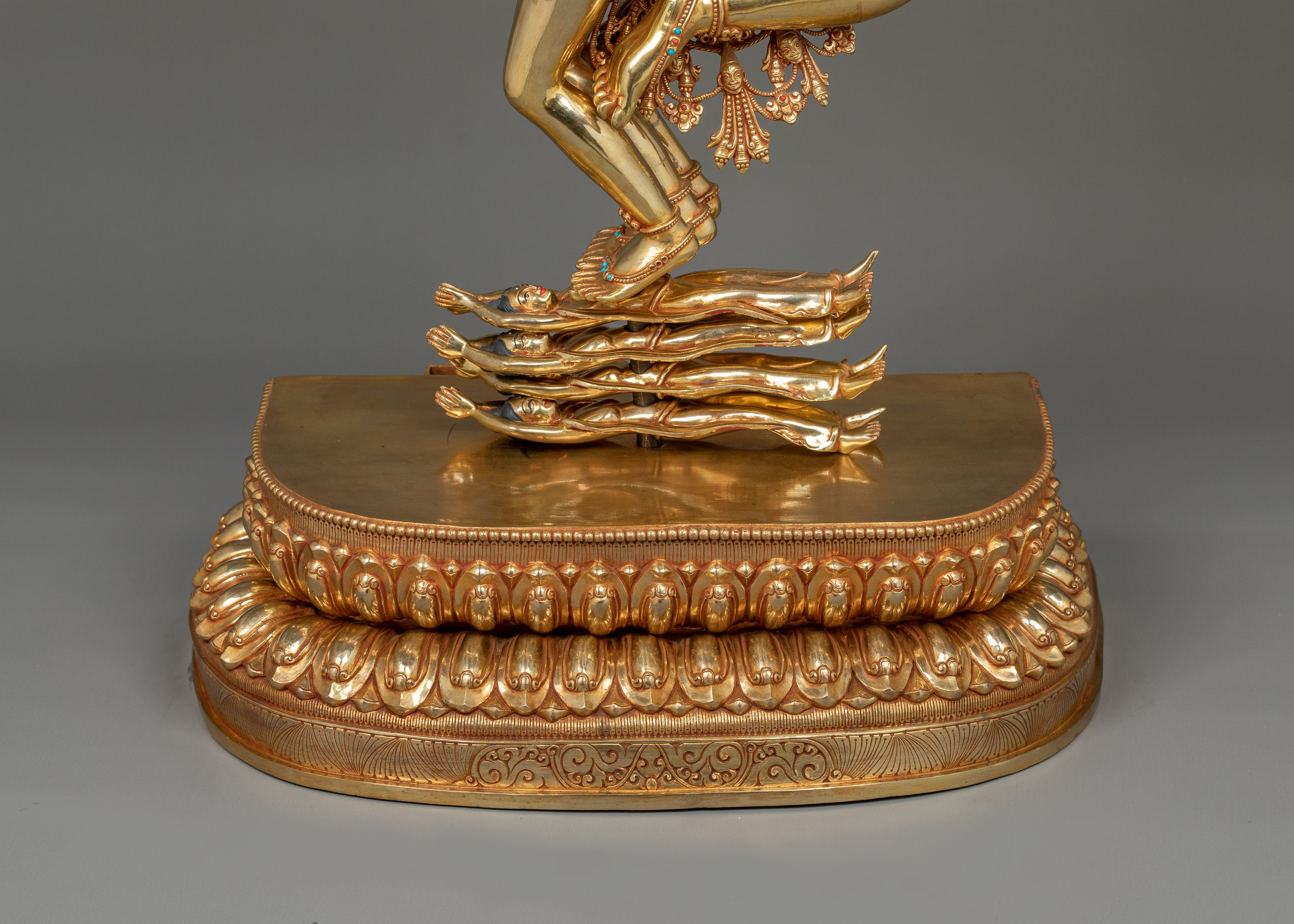Tibetan Yidam Deity Hevajra Statue | Union of Supreme Wisdom and Compassion