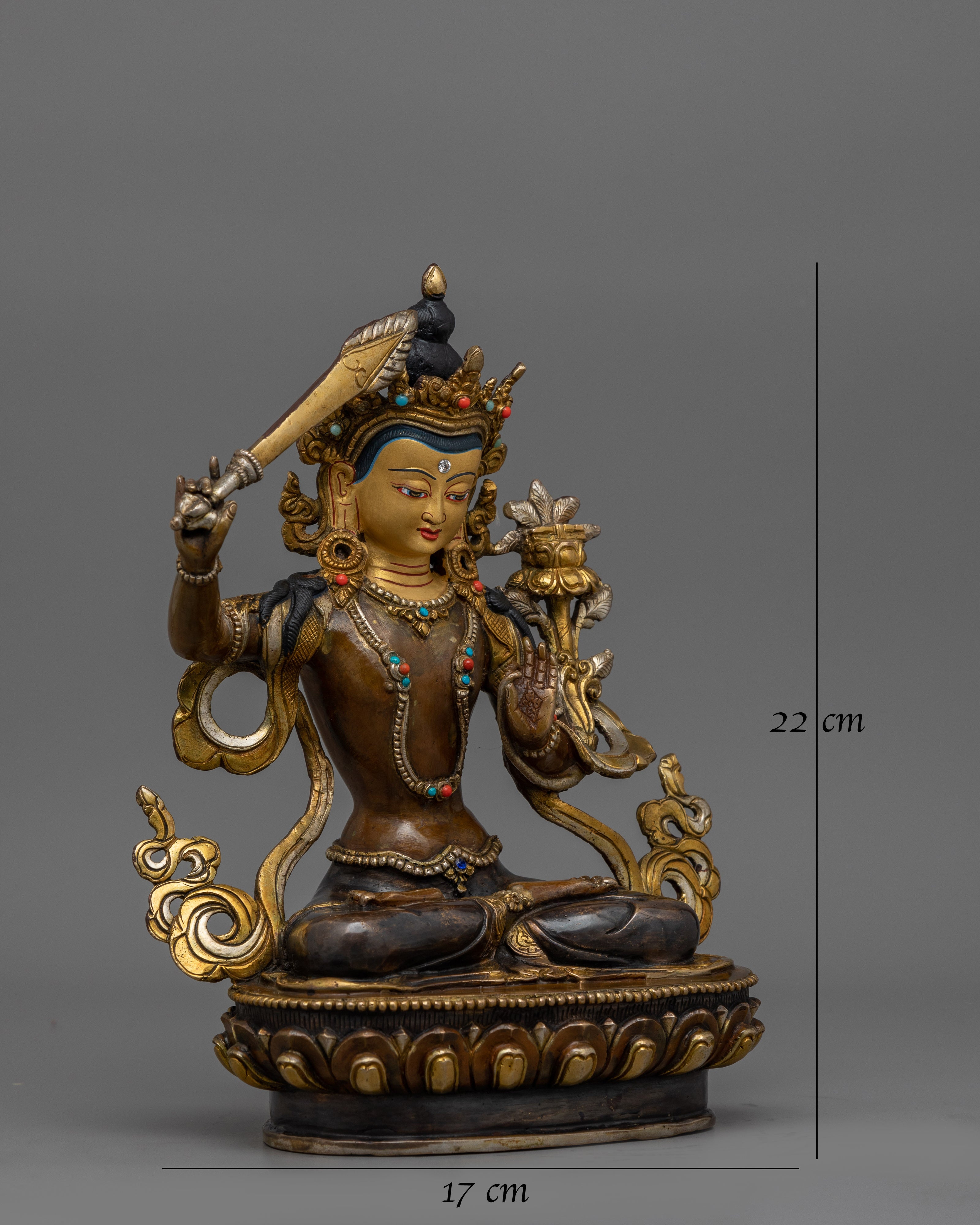 wisdom-god-manjushri-figurine