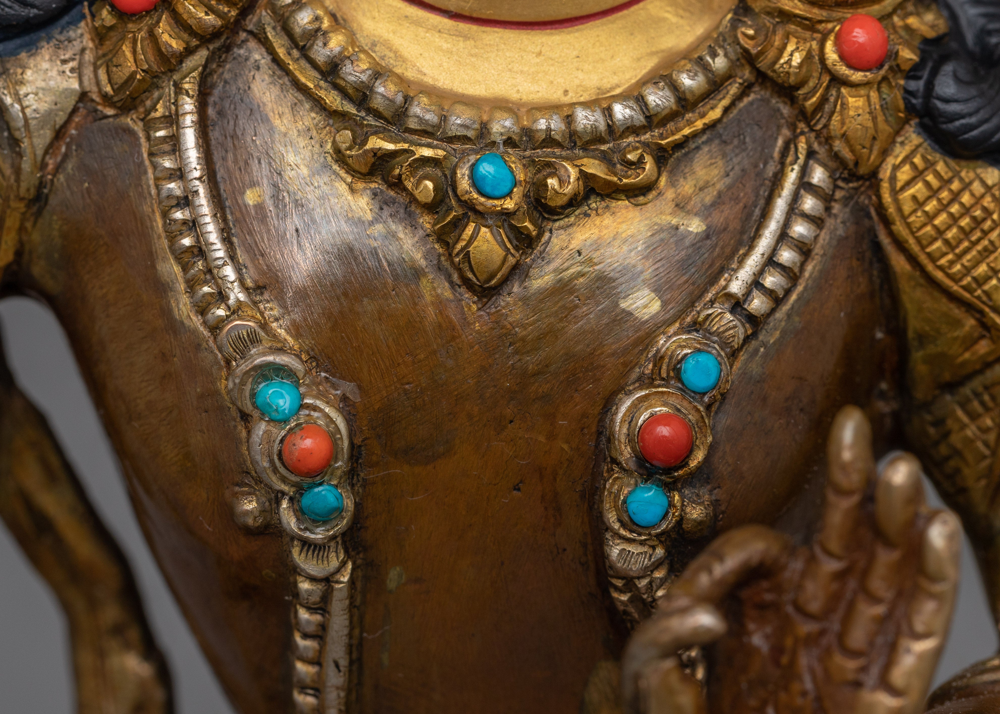 Wisdom God Manjushri Figurine | Symbol of Wisdom and Enlightenment