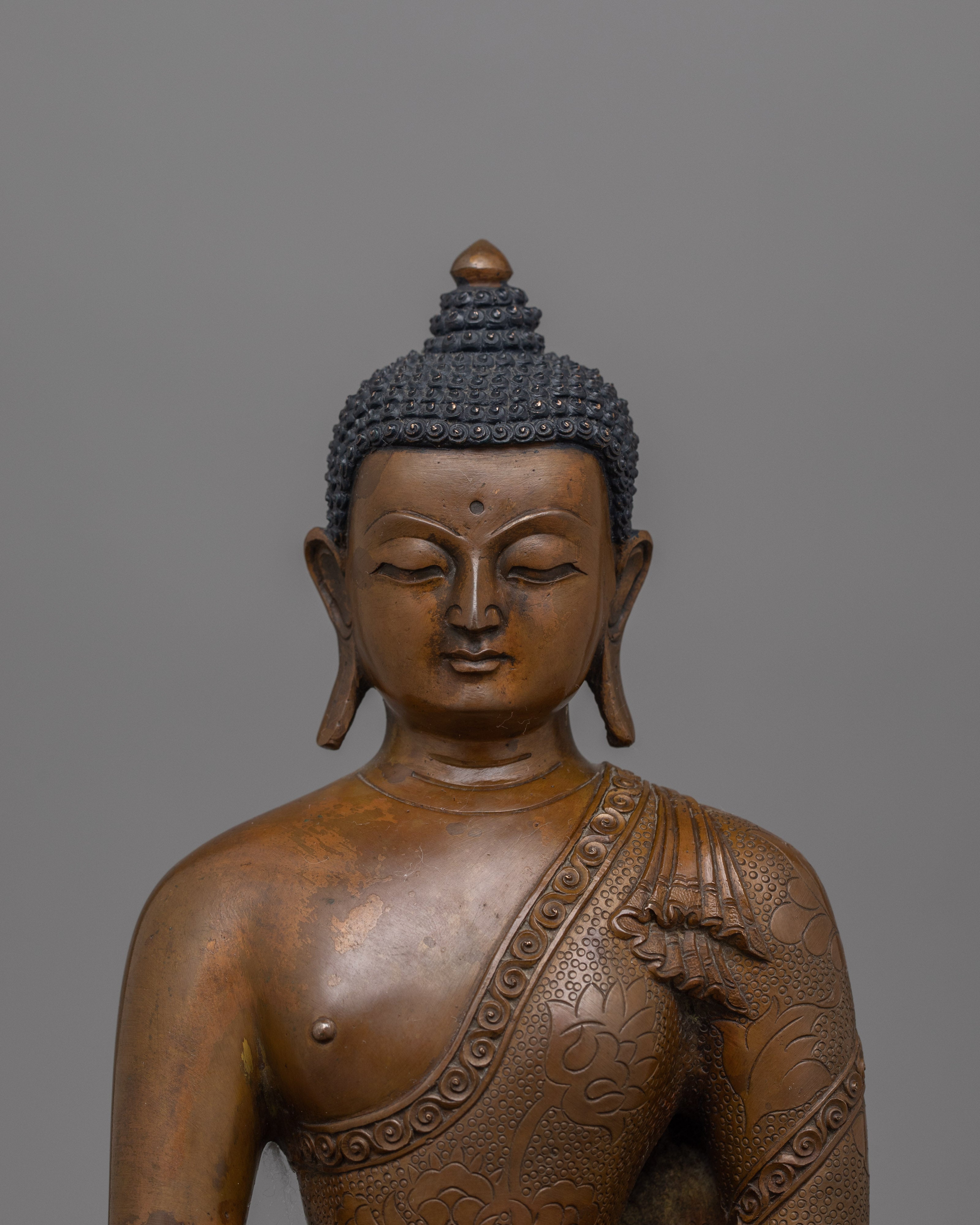 Handmade Historical Buddha Amitabha Statue | Symbol of Infinite Light and Wisdom