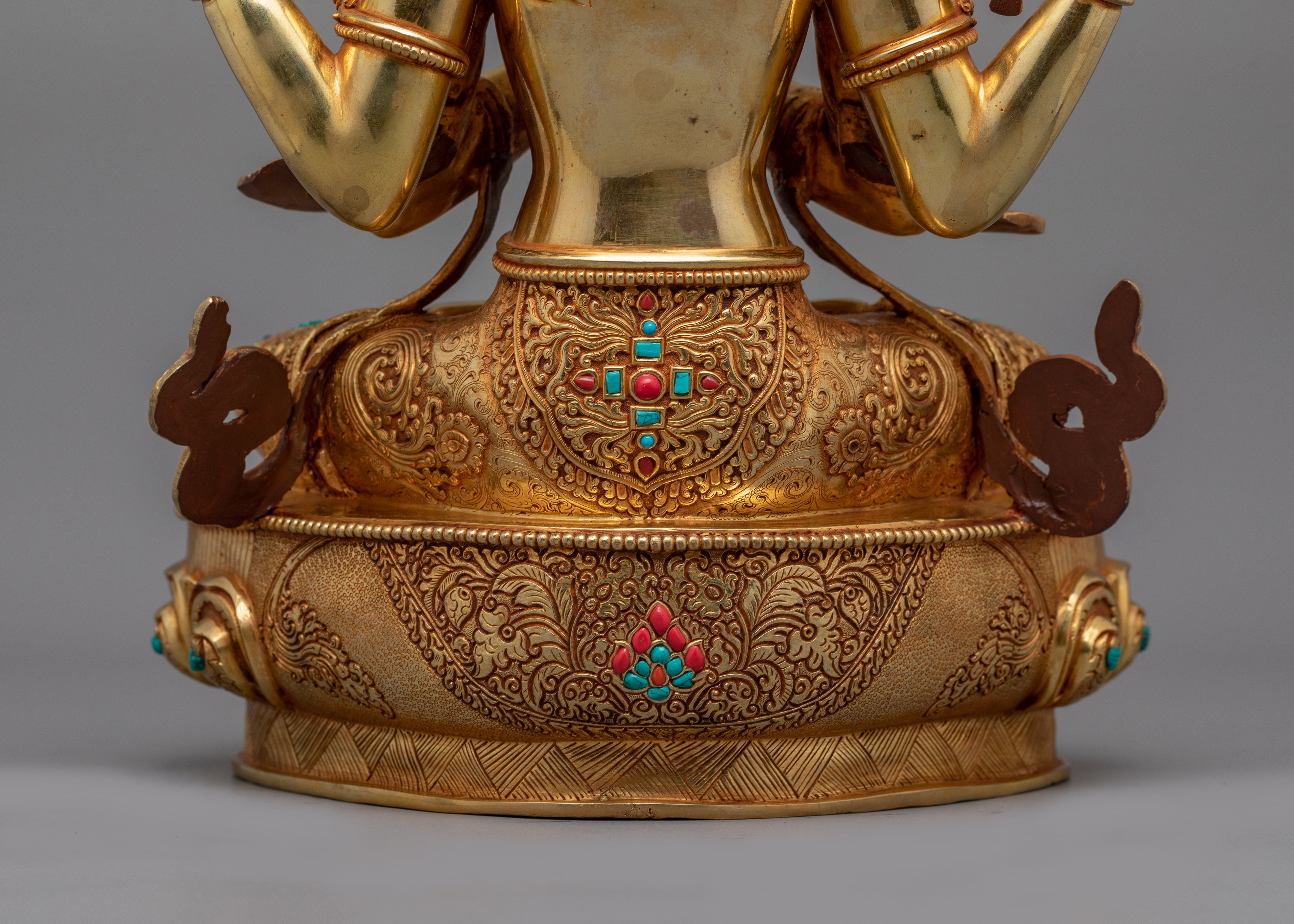 Chenrezig Infinite Compassionate Deity Figurine for Compassion and Serenity