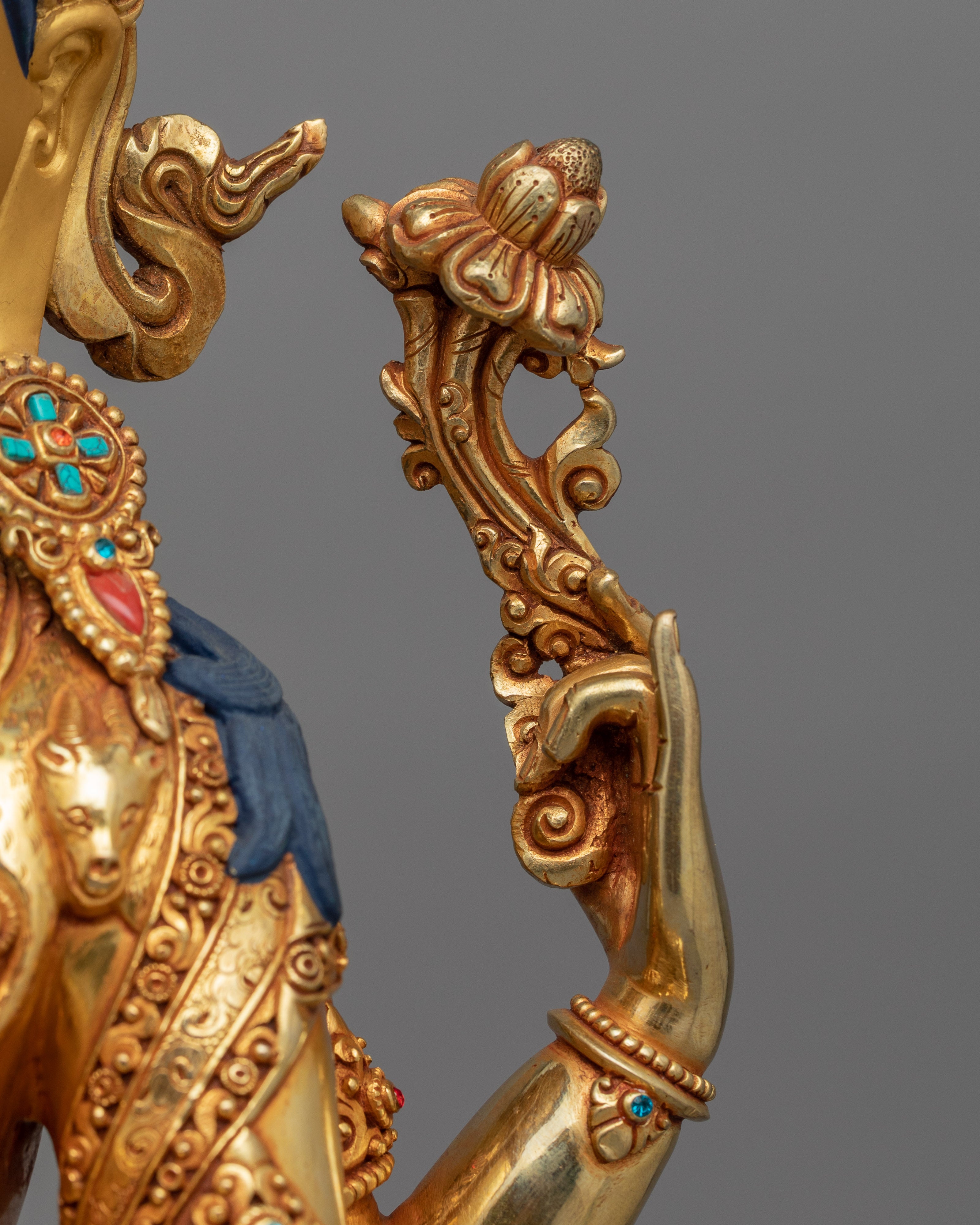 Chenrezig Infinite Compassionate Deity Figurine for Compassion and Serenity