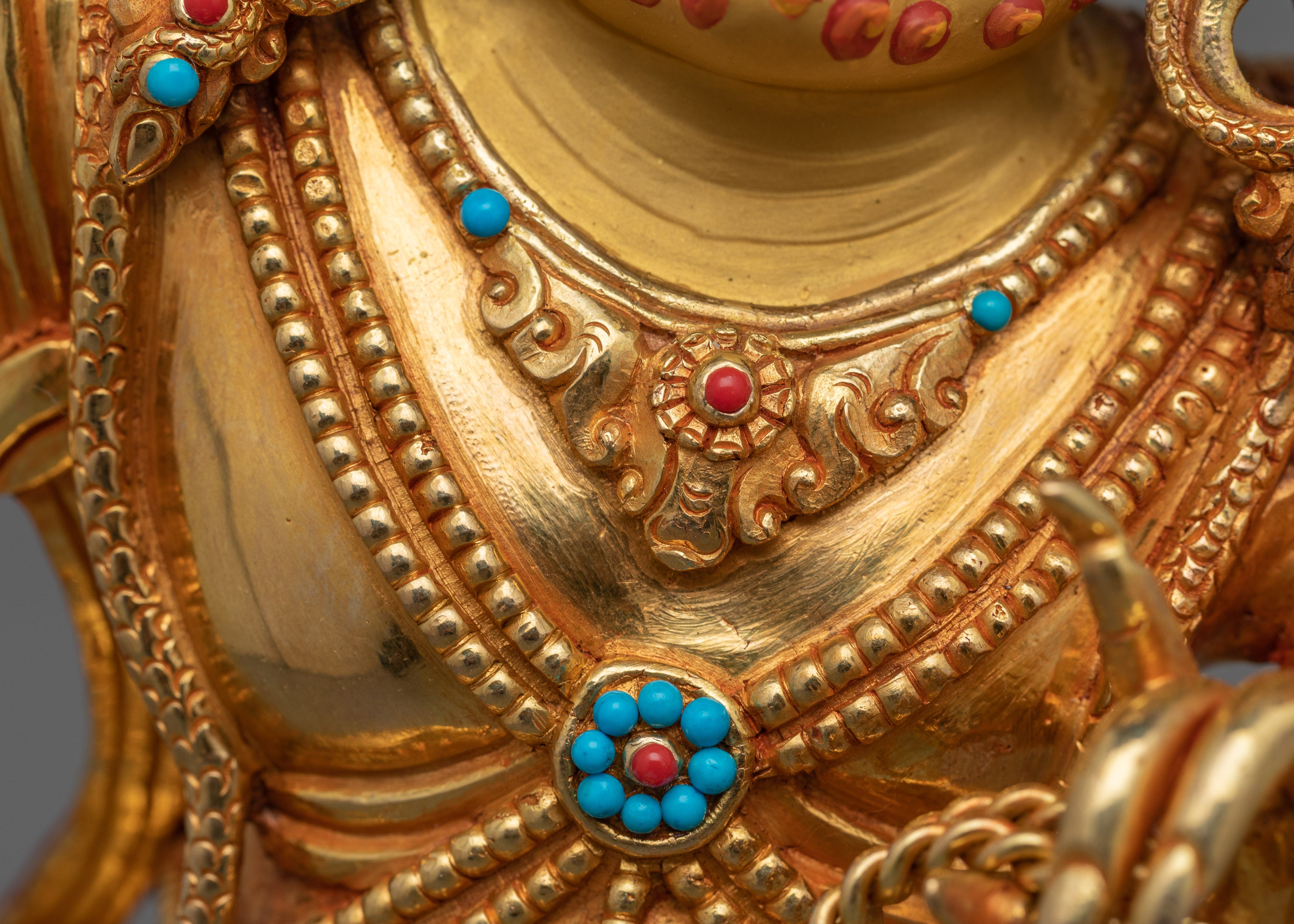 Buddhist Wrathful Deity Vajrapani Sculpture | Guardian of Dharma