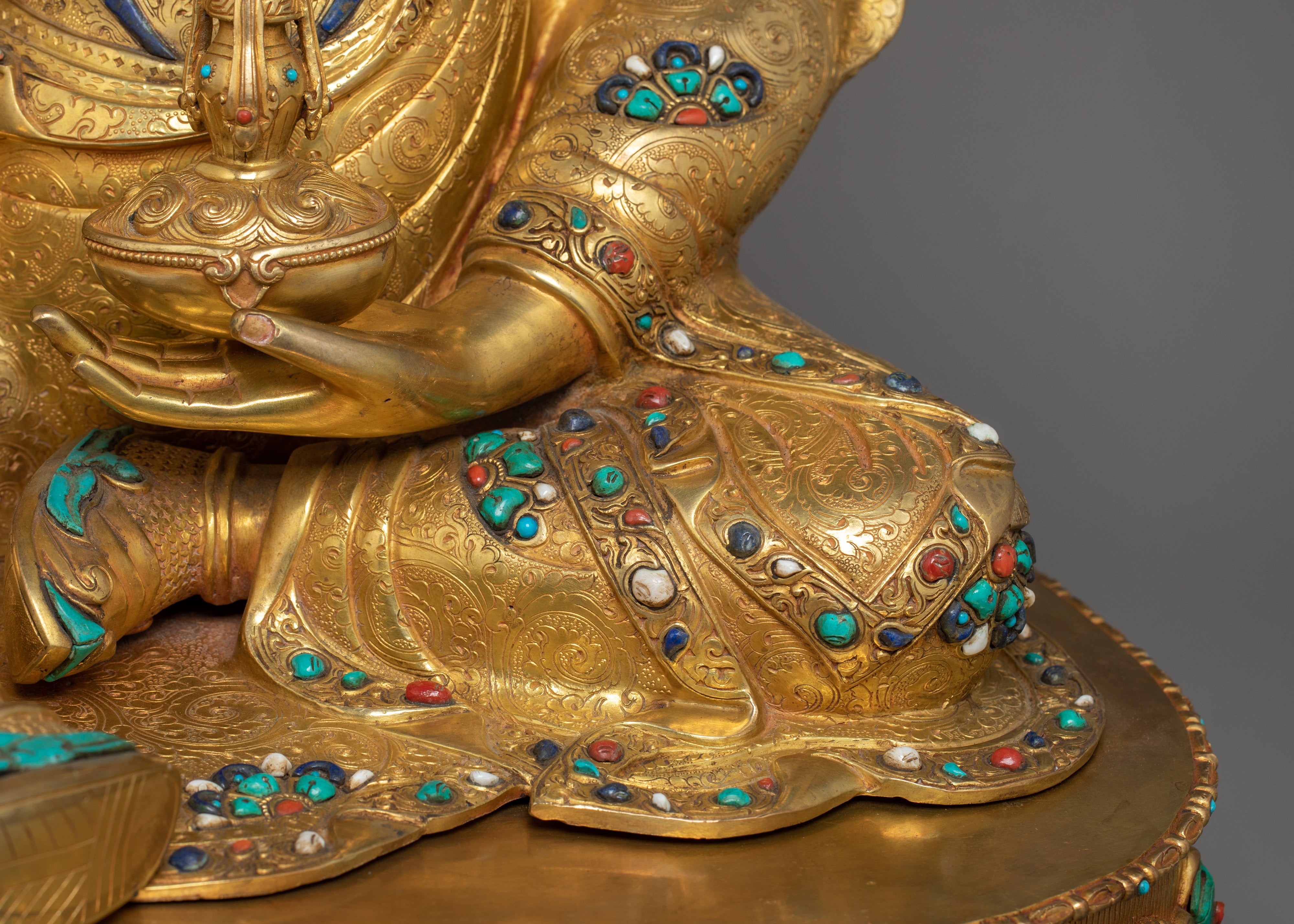 First Lotus Born Deity Guru Rinpoche Statue | Symbol of Spiritual Transformation