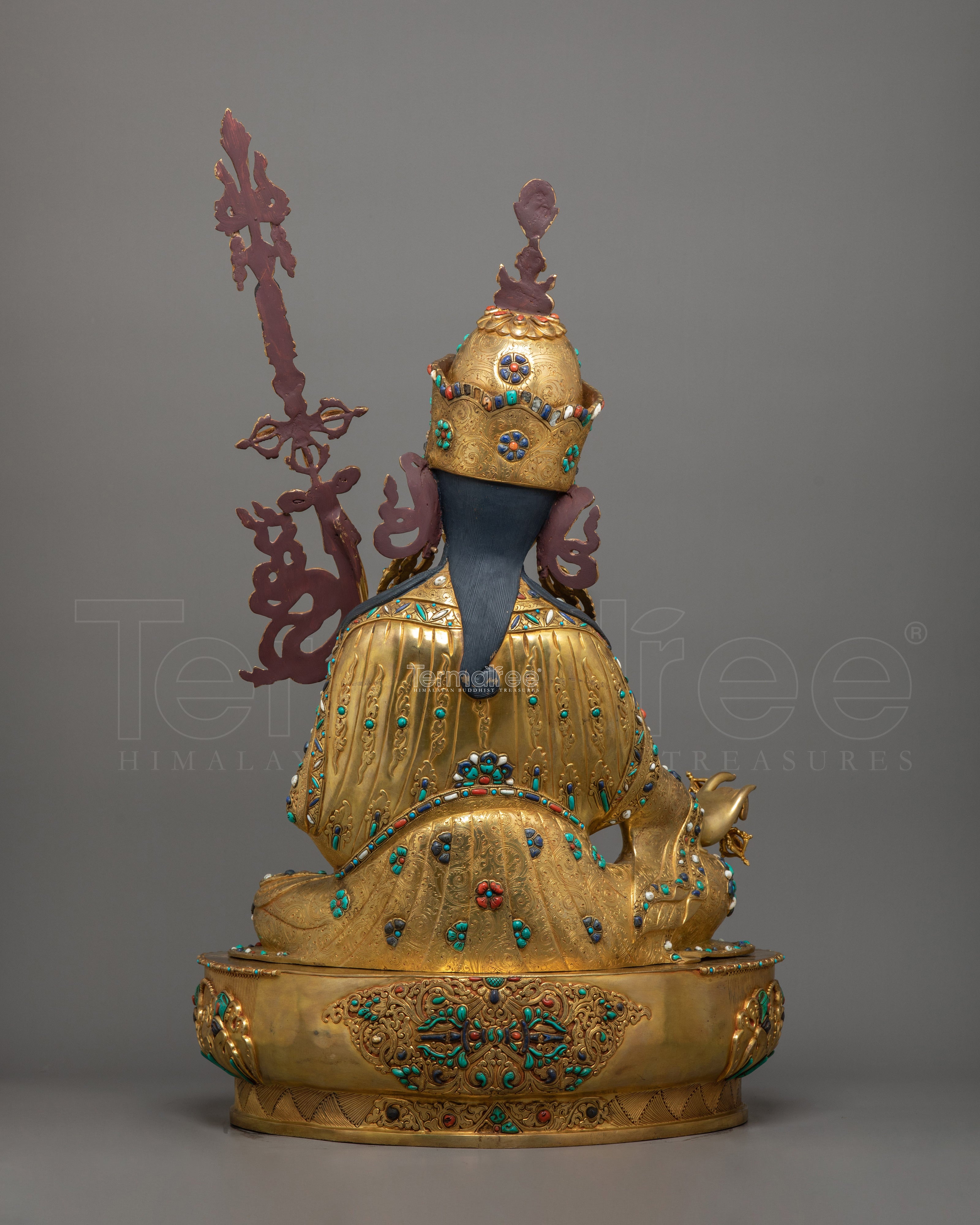 First Lotus Born Deity Guru Rinpoche Statue | Symbol of Spiritual Transformation