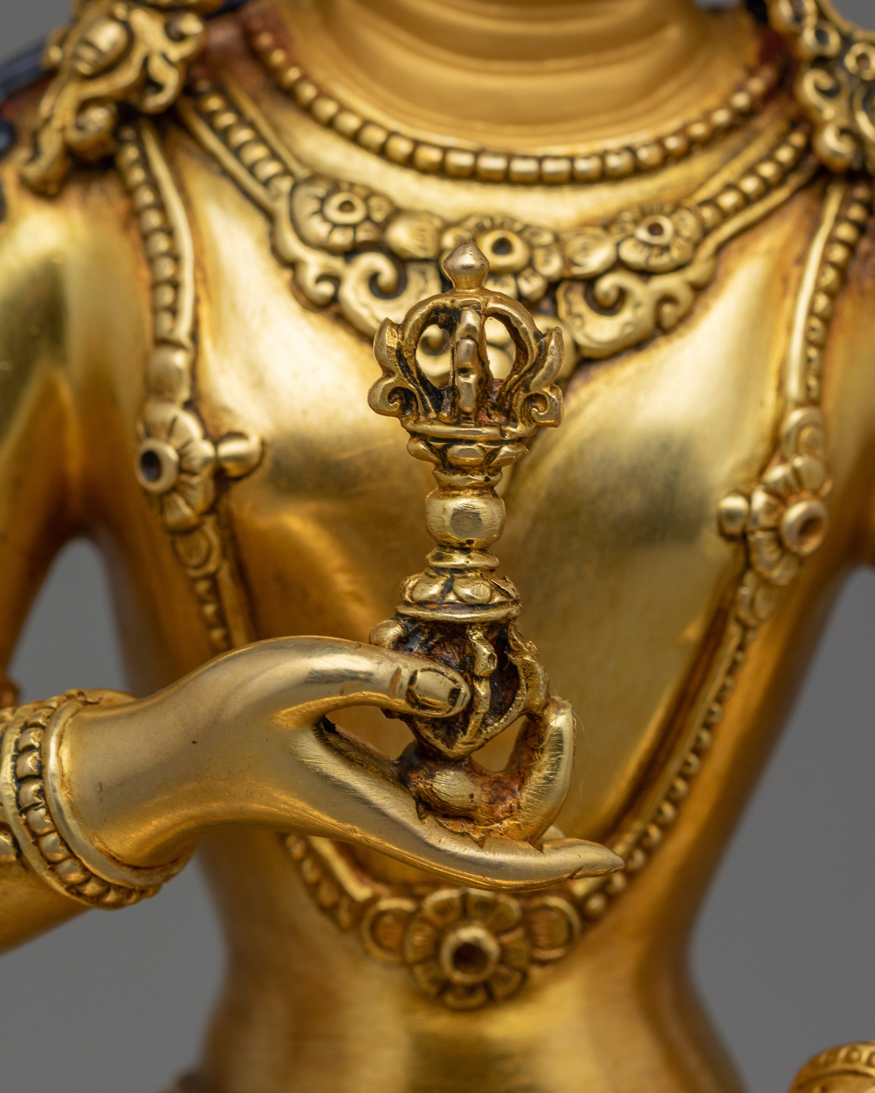 Dorje Sempa Deity (Vajrasattva) Statue | Traditional Himalayan Art