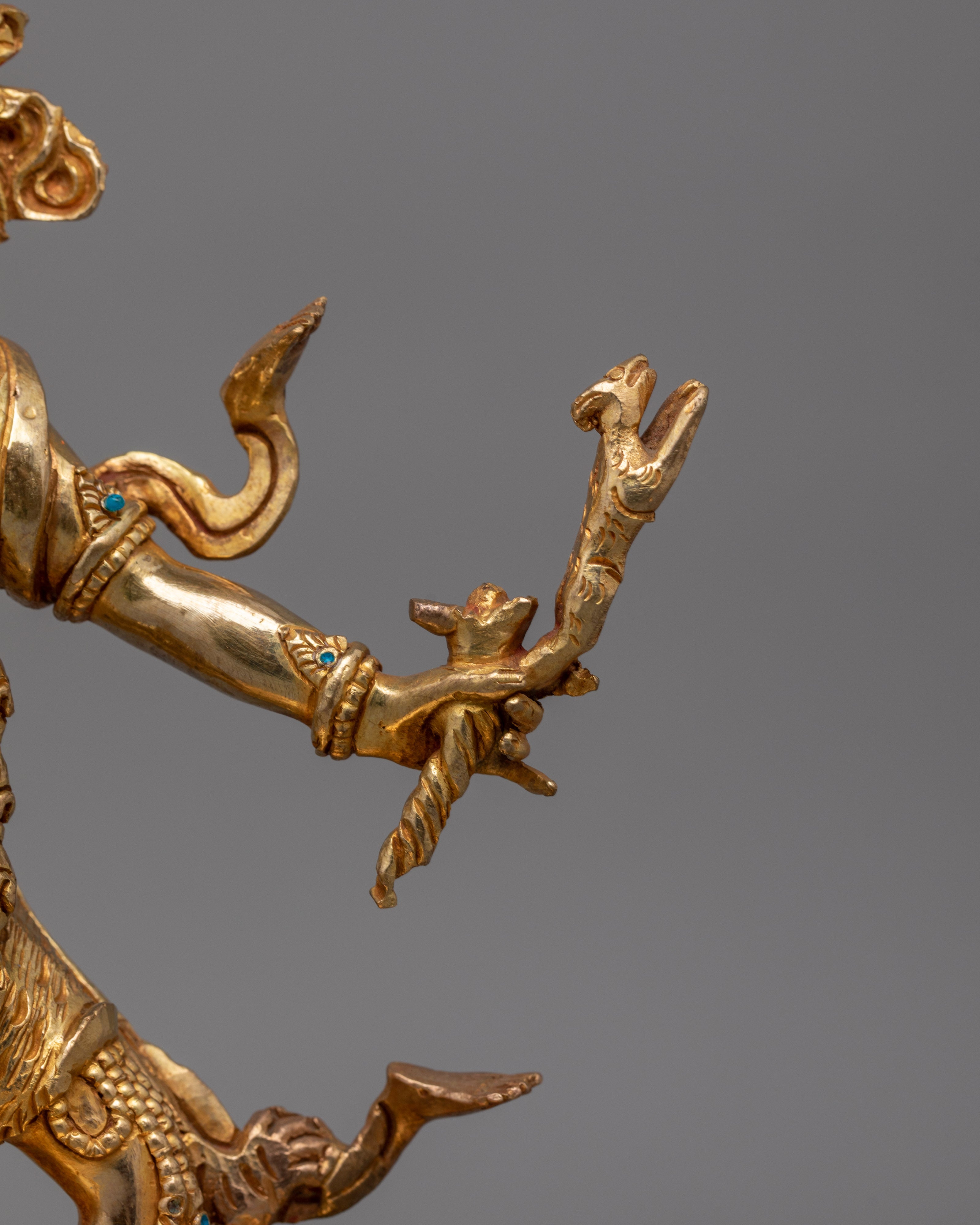 Buddhist Ekajati Goddess Figurine | The Fierce Protector Deity