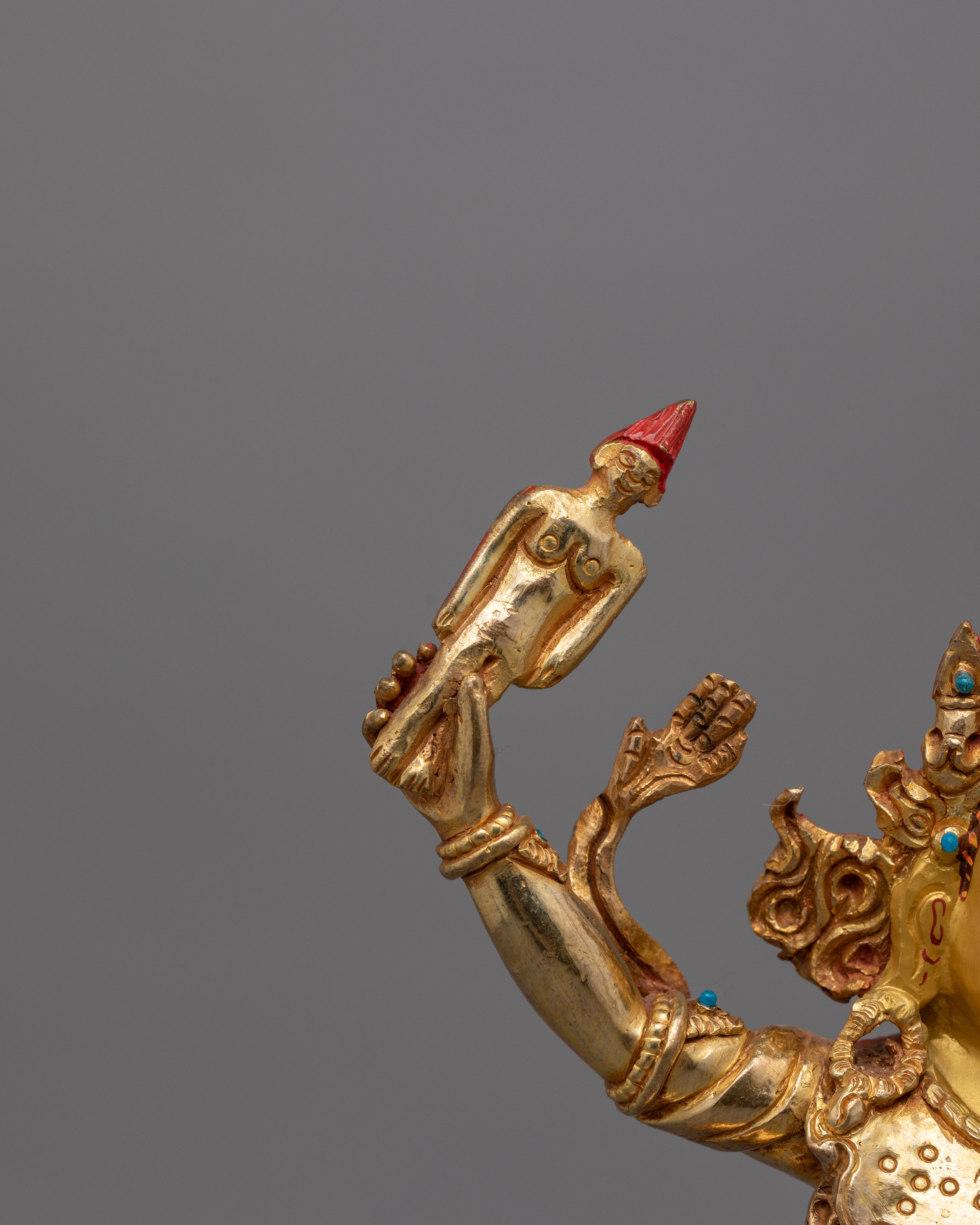 Buddhist Ekajati Goddess Figurine | The Fierce Protector Deity