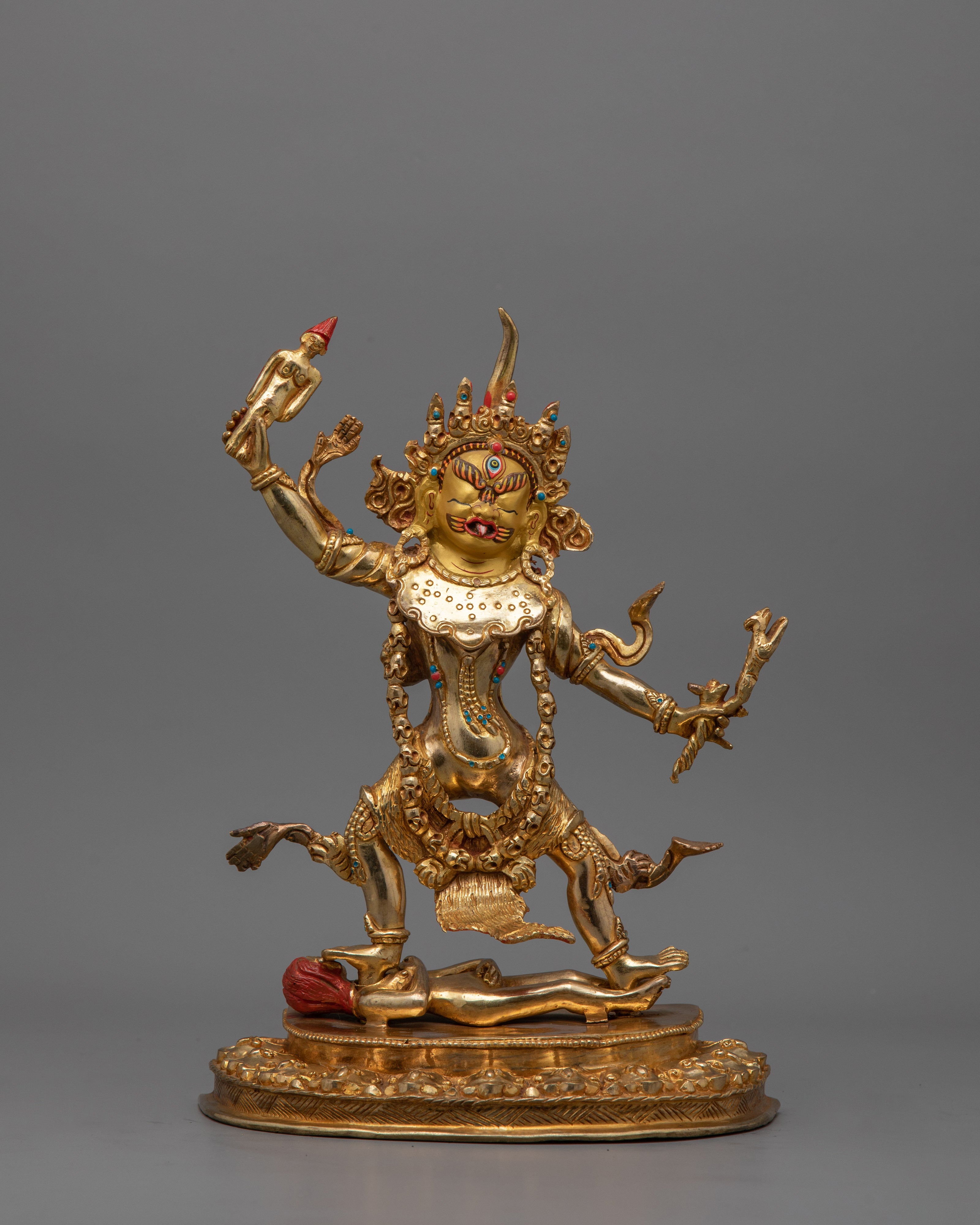 Buddhist Ekajati Goddess Figurine | The Fierce Protector Deity