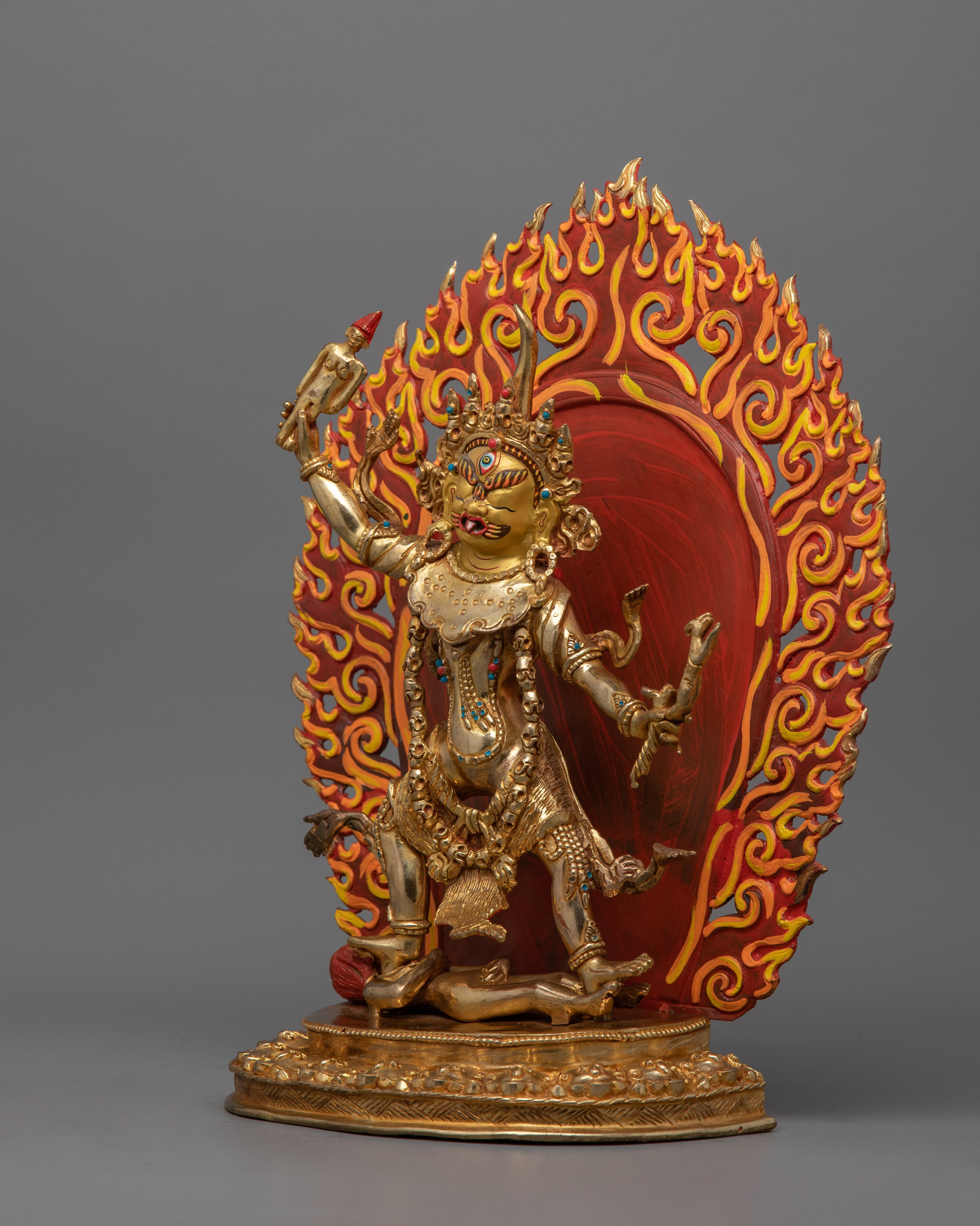 Buddhist Ekajati Goddess Figurine | The Fierce Protector Deity