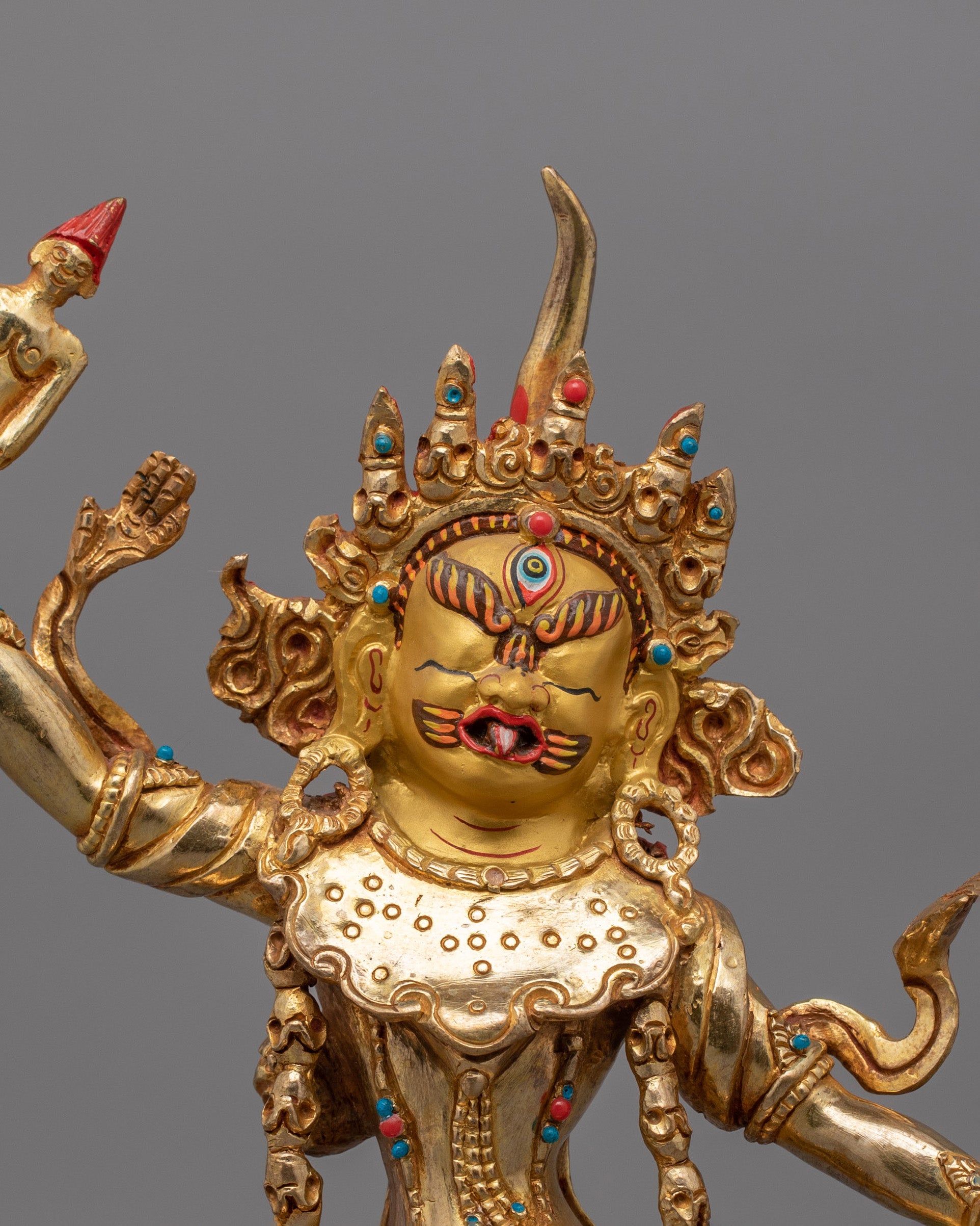 Buddhist Ekajati Goddess Figurine | The Fierce Protector Deity