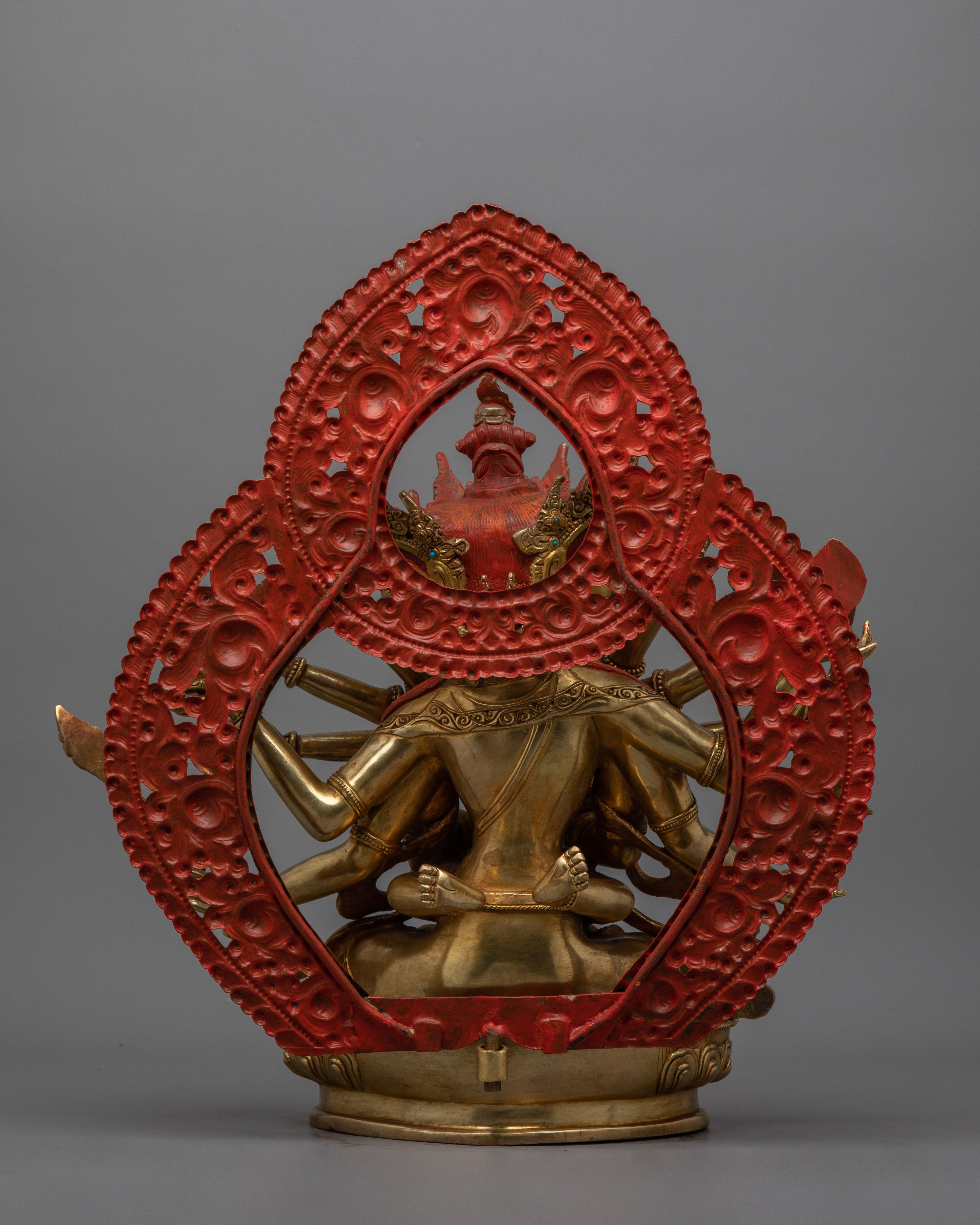Guhyasamaja 15.2 Inch Statue | Handcrafted Buddhist Statue for Meditation
