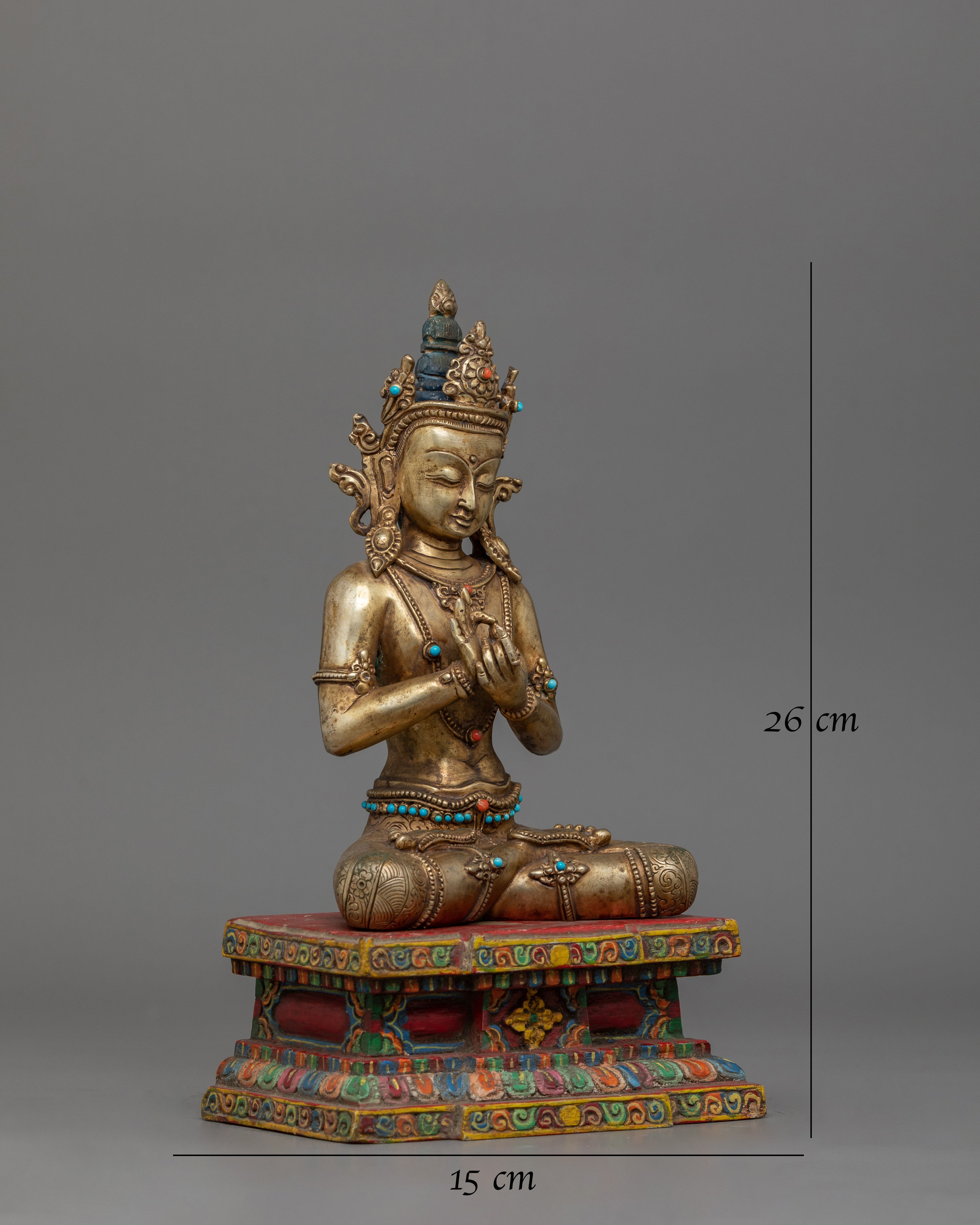 figurine-of-seated-bodhisattva